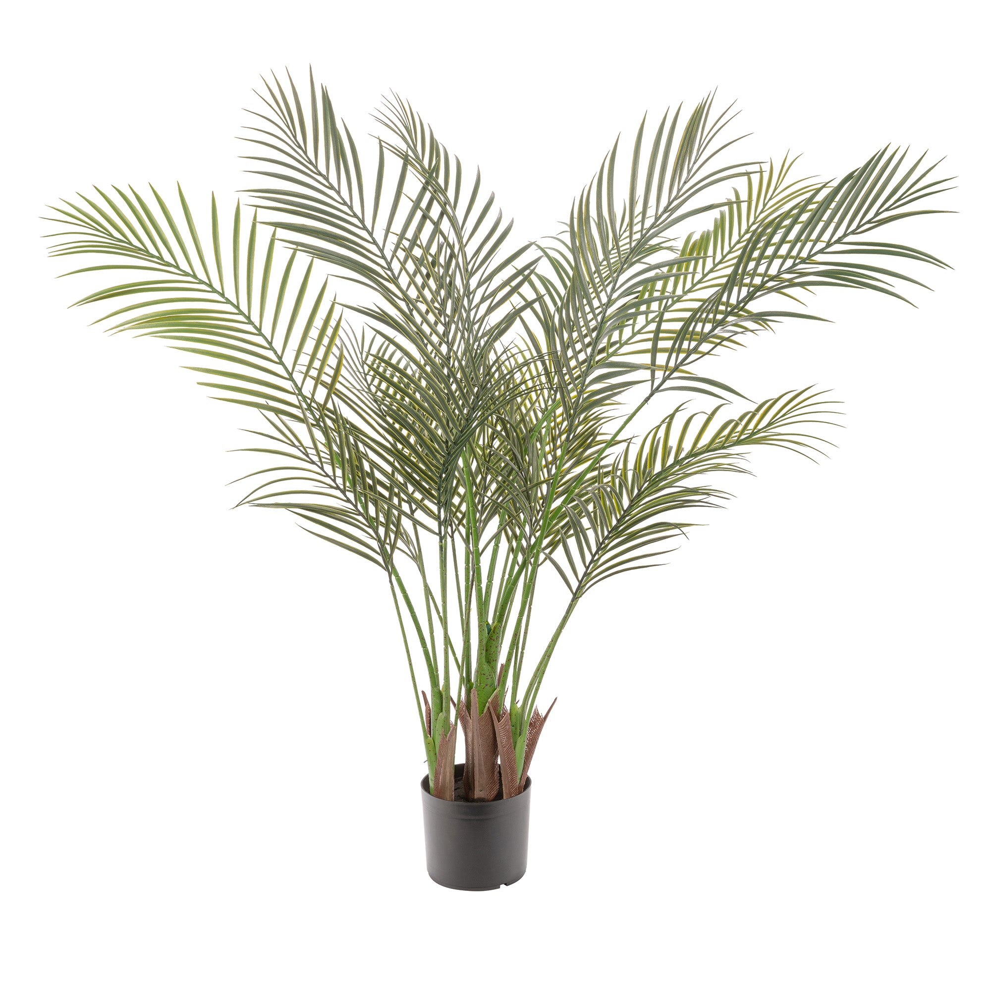 Palmier Areca artificiel en pot, 47"