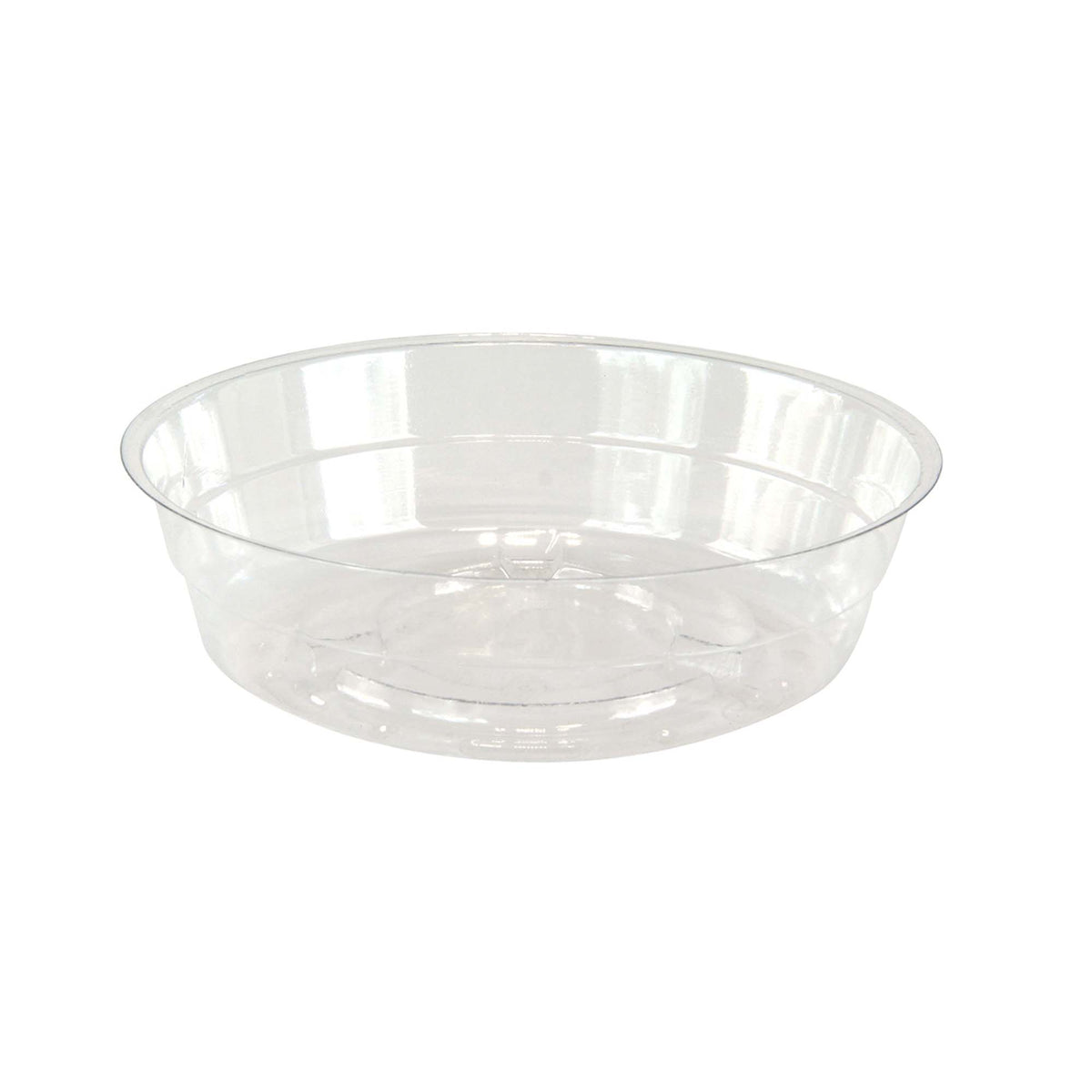 Soucoupe de vinyle transparente, 4&quot;