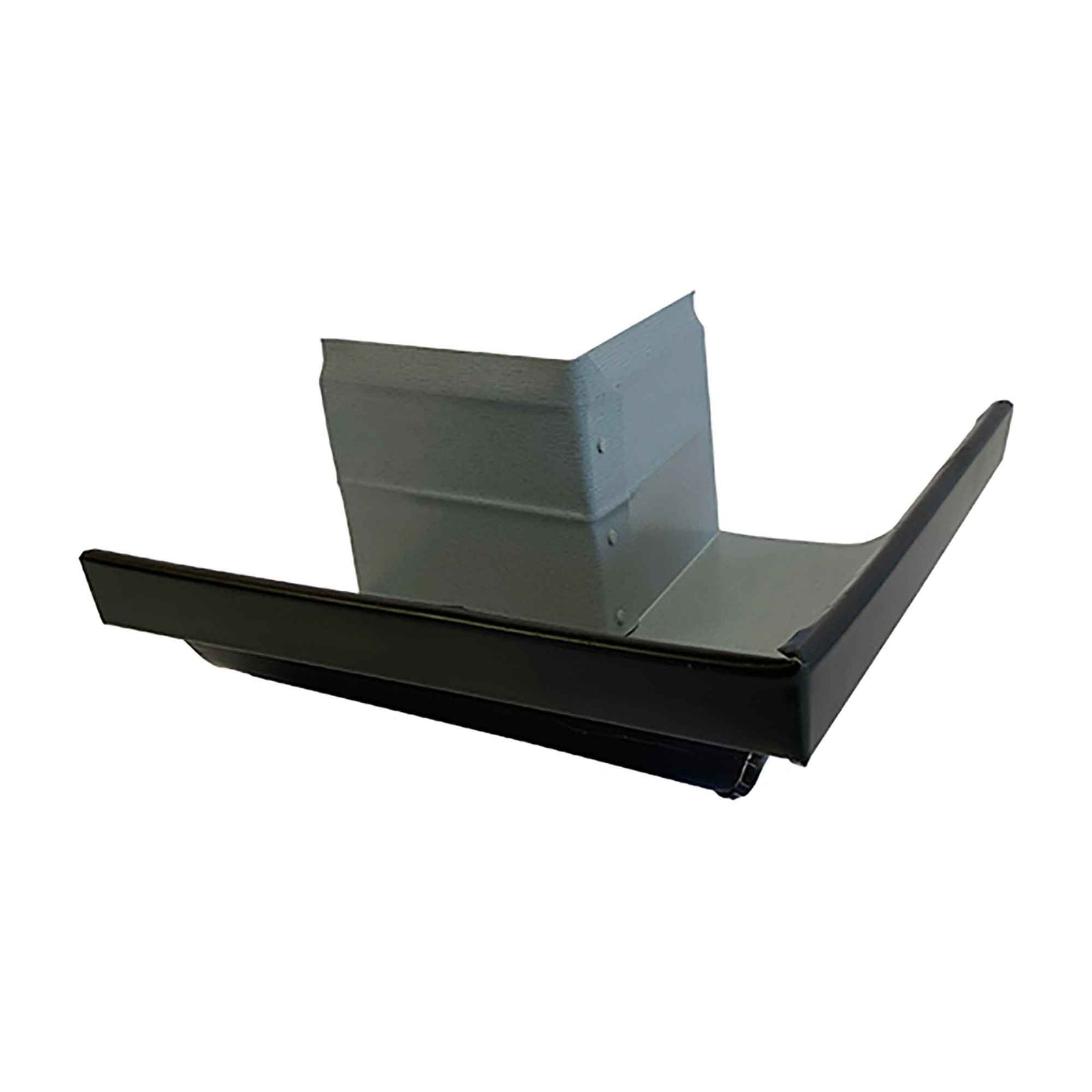 Coin extérieur pour gouttière en galvalume, noir