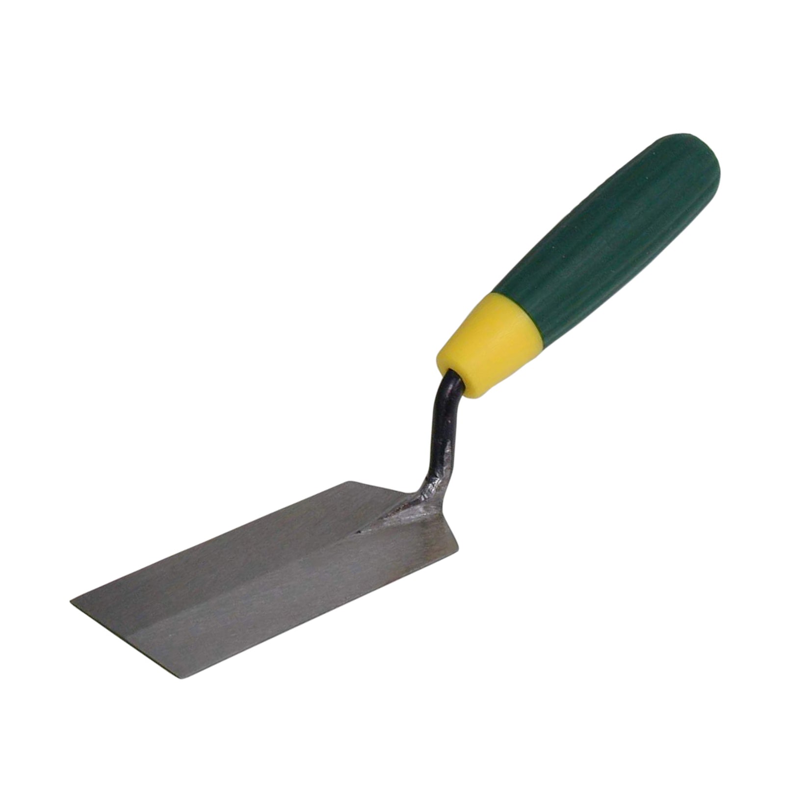 Truelle à bout carrée de 5'' x 2'' (12,7 x 5,1 cm) à manche caoutchouté