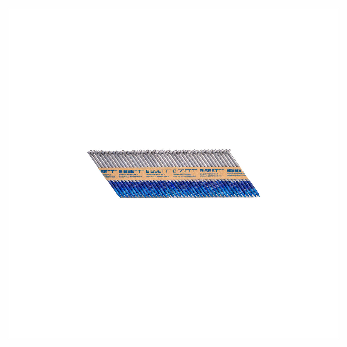 Clous galvanisés à chaud sur bande de papier à angle de 31° avec tiges annelées, 2-3/8'' x .113 (2 500 unités)