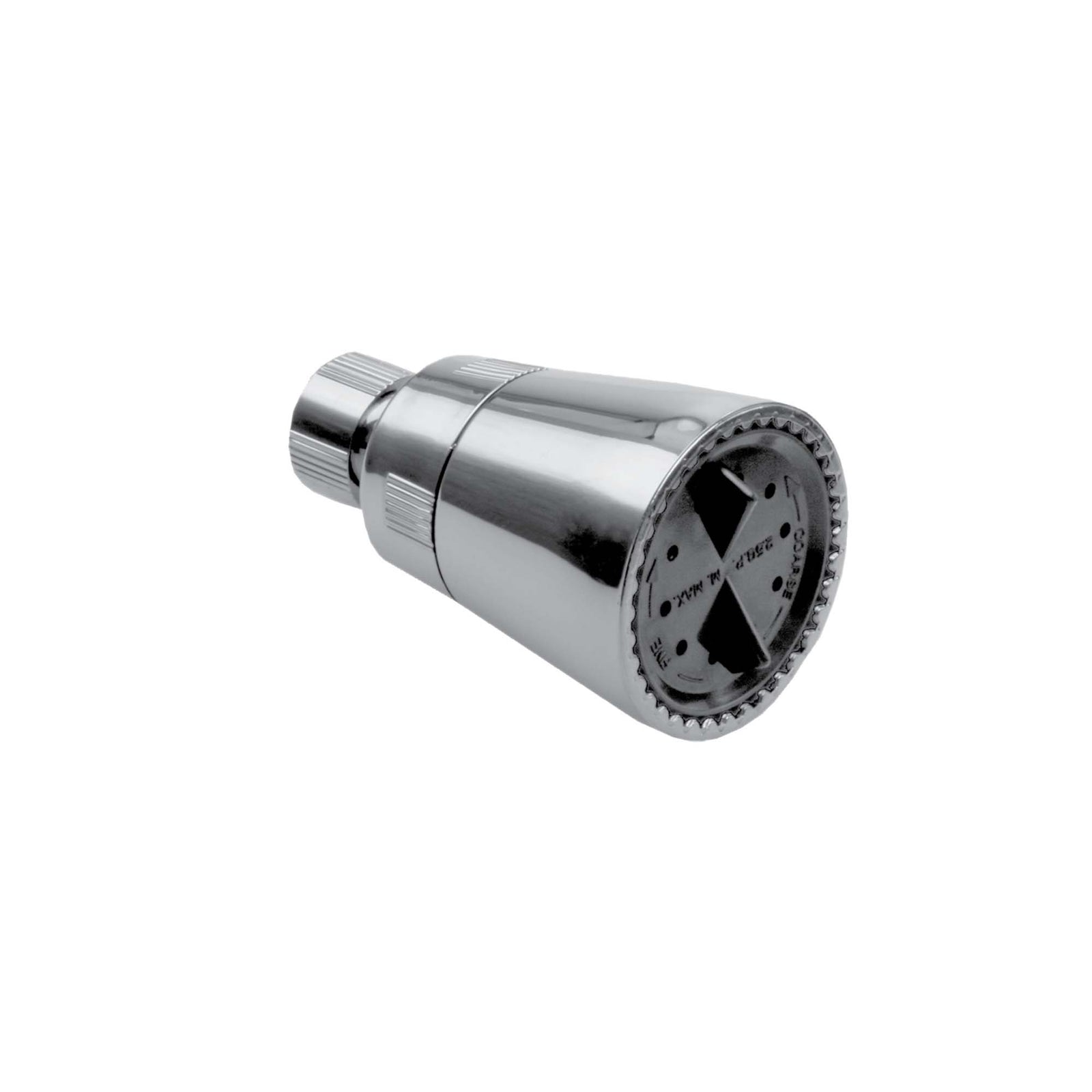 Pommeau de douche à jets doux et ajustables, fini chrome