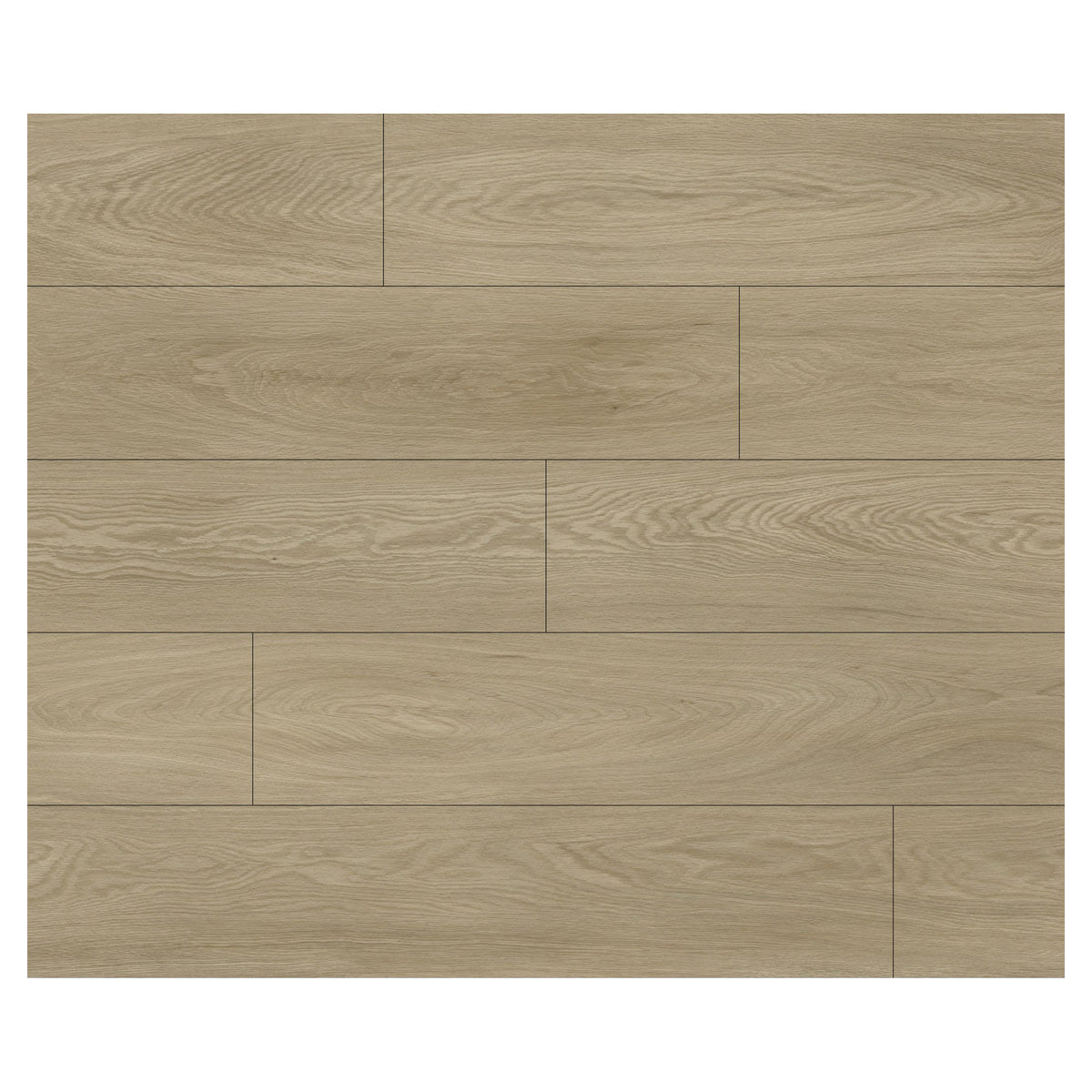 Planchettes autocollantes en vinyle de 7" x 48" x 2,5 mm d'épaisseur, 32,6 pi2 (Breeze)