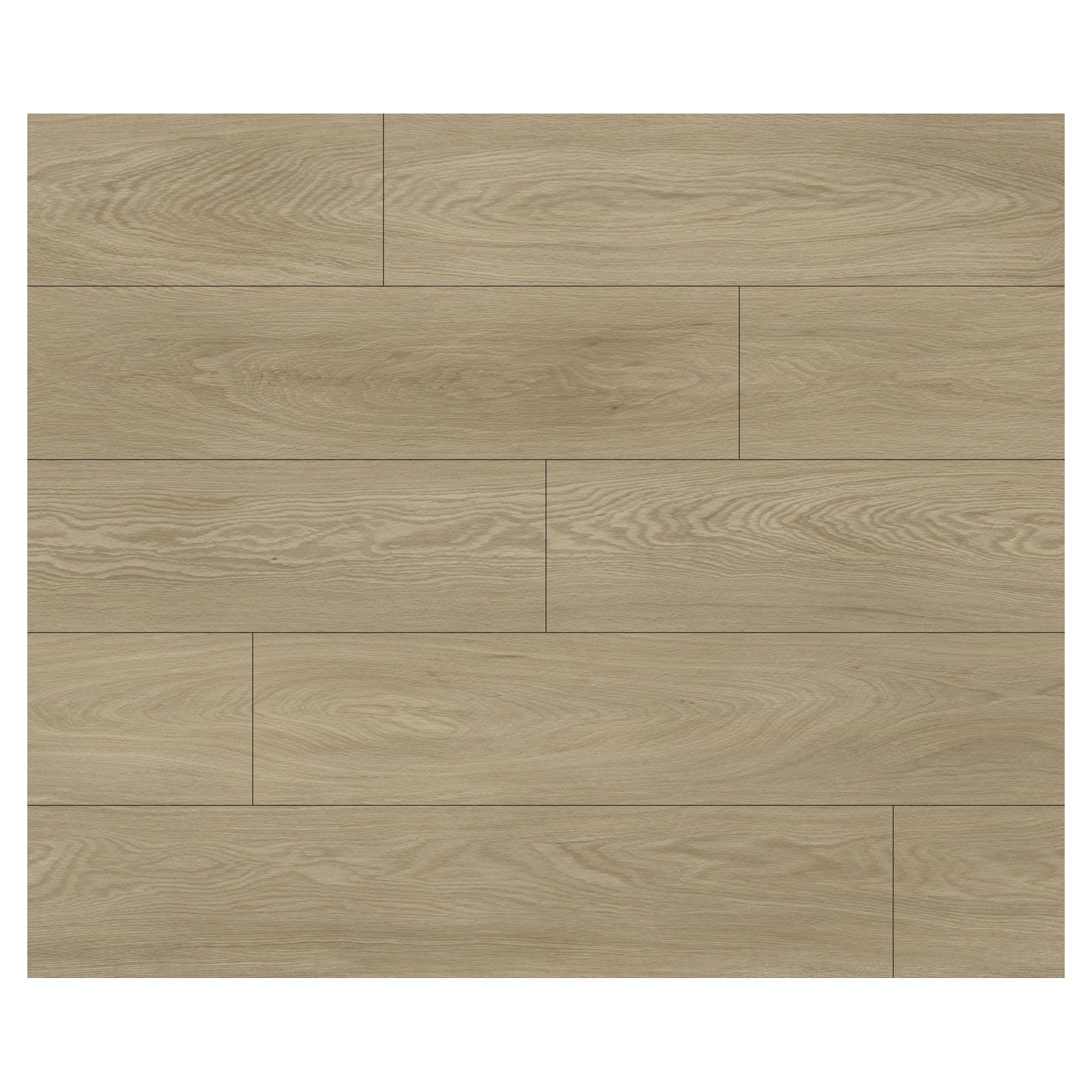 Planchettes autocollantes en vinyle de 7" x 48" x 2,5 mm d'épaisseur, 32,6 pi2 (Breeze)