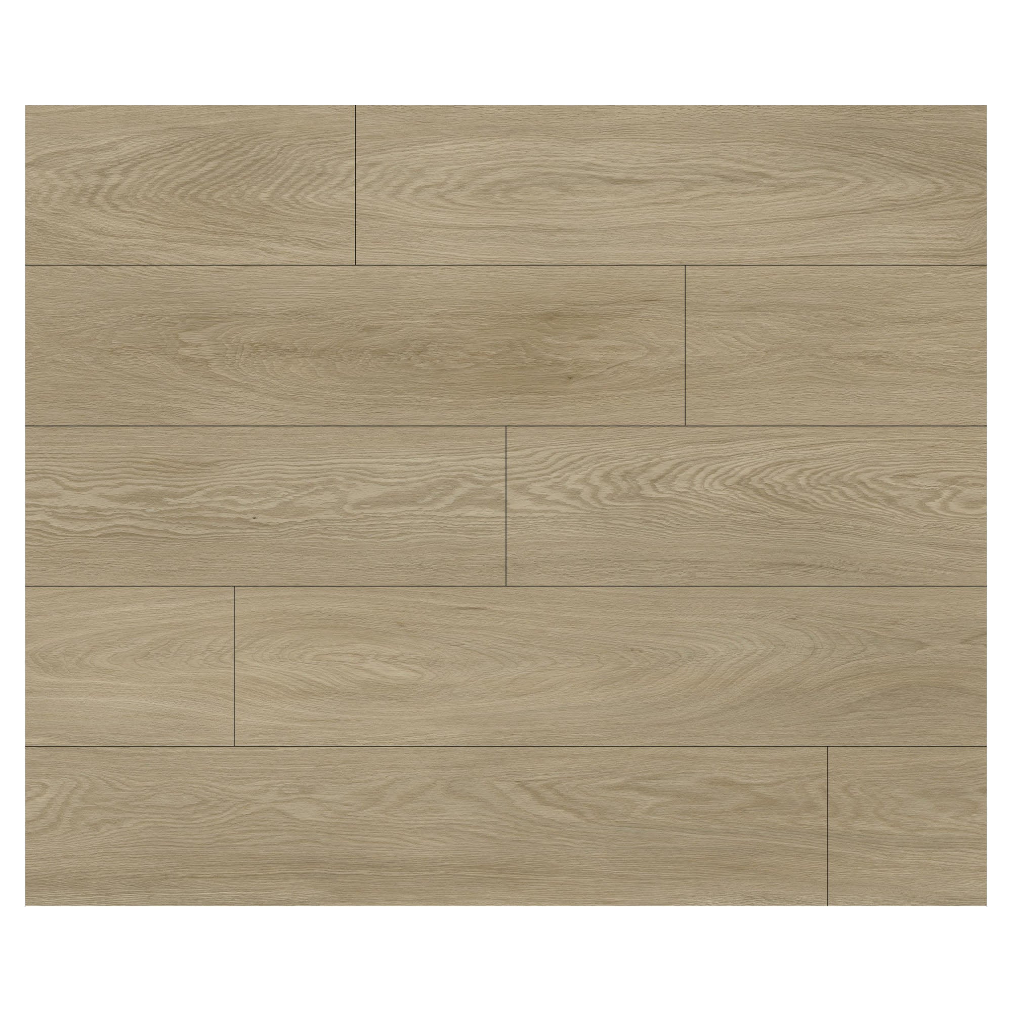 Planchettes autocollantes en vinyle de 7" x 48" x 2,5 mm d'épaisseur, 32,6 pi2 (Breeze)