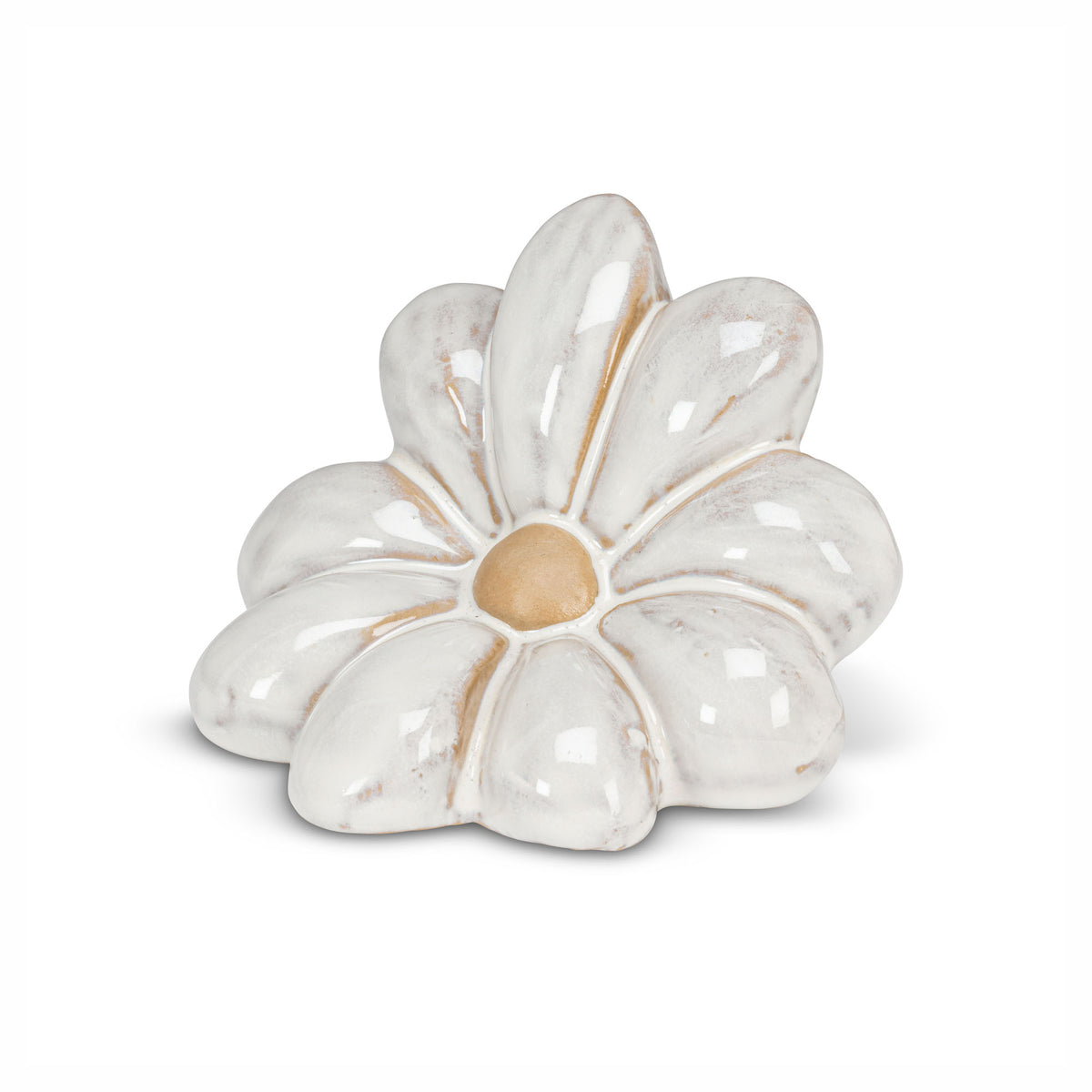 Décoration de fleur de marguerite texturée, 2-1/2"