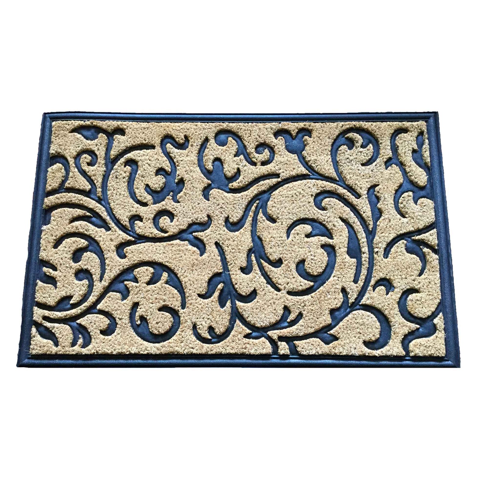 Tapis en caoutchouc avec coco, 18" x 28" 