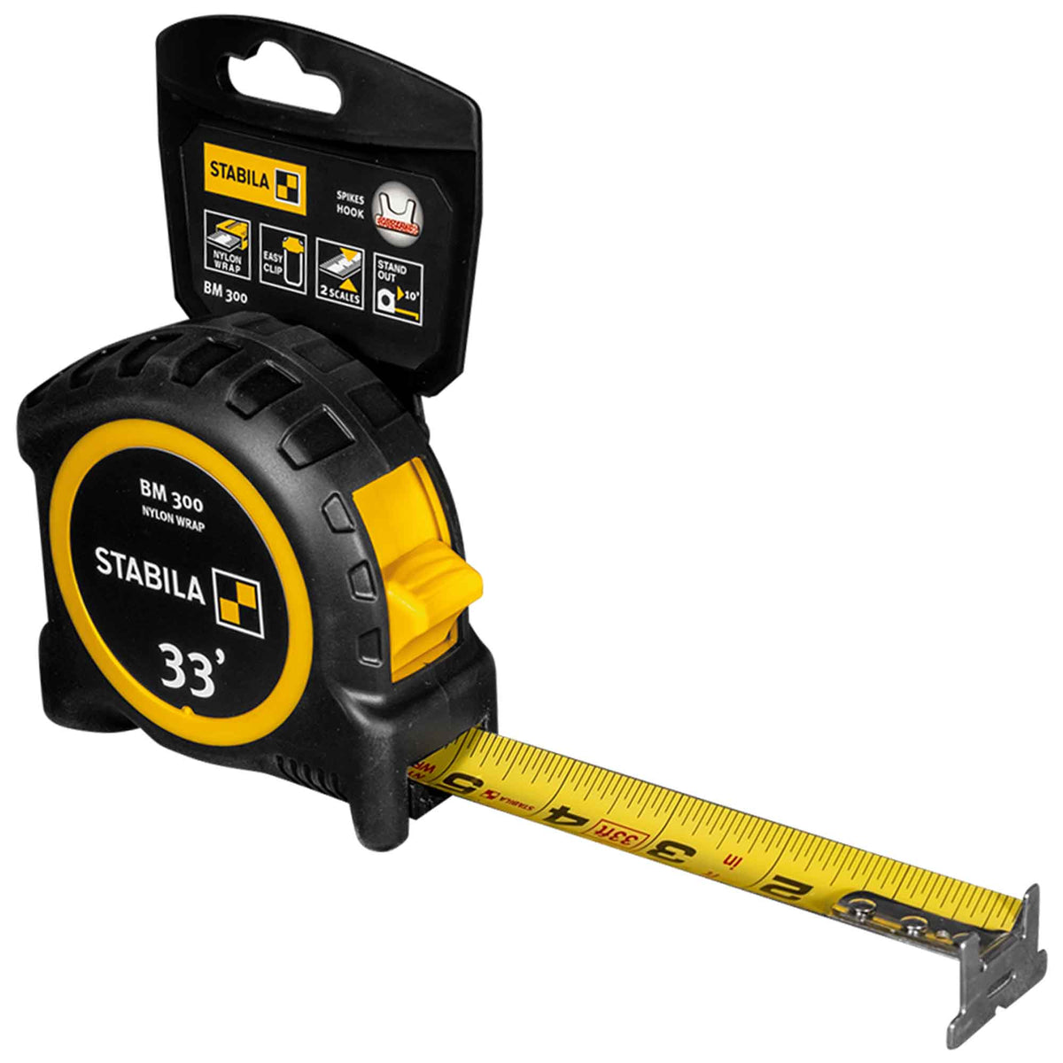 Ruban à mesurer BM 300 à graduation impérial, 33'