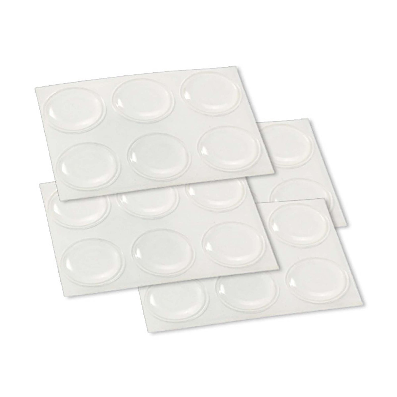 Coussinets ronds en PVC PRO-TEC de 3/4'', paquet de 24 unités