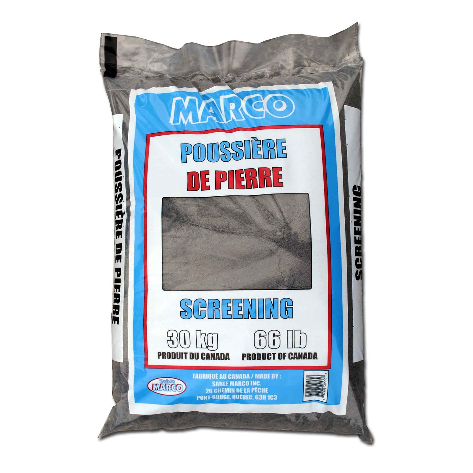 Poussière de pierre, 30 kg