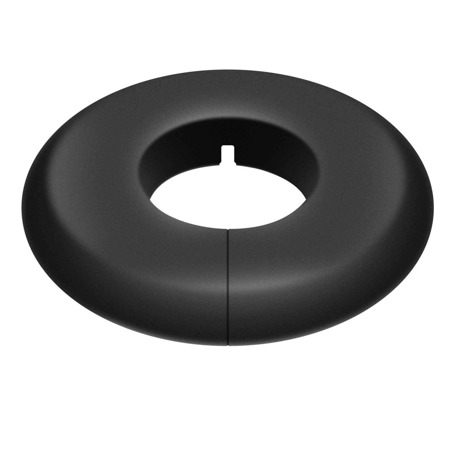 Bride de tuyau divisé M-Line, noir mat