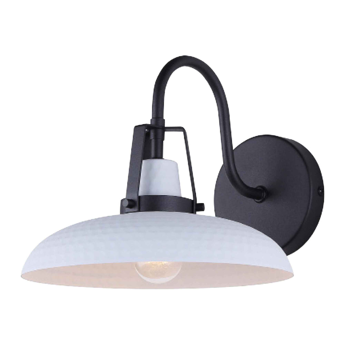 Luminaire mural extérieur JODI à 1 lumière, noir