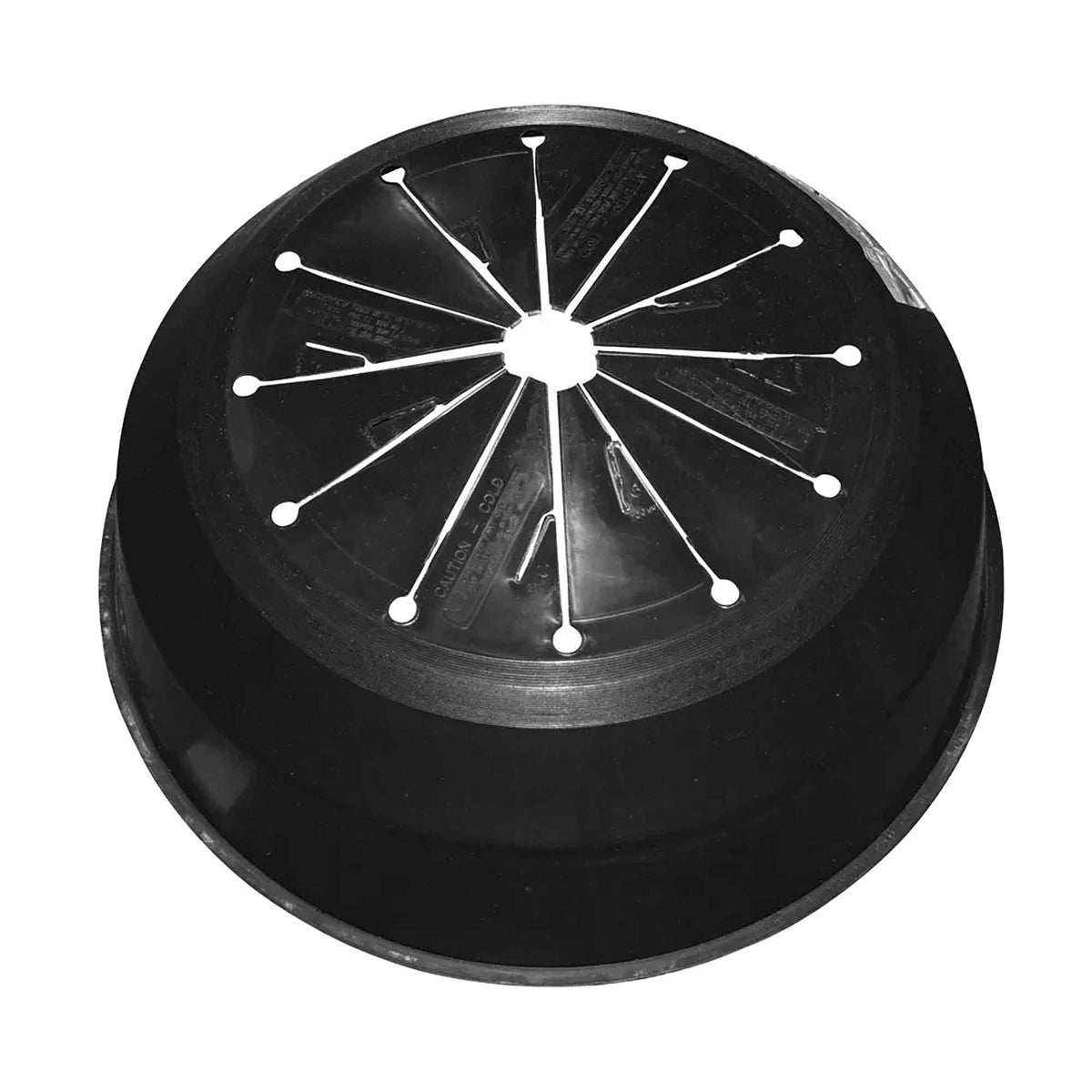 Base en plastique pour tube de coffrage de 8" à 12", 24"