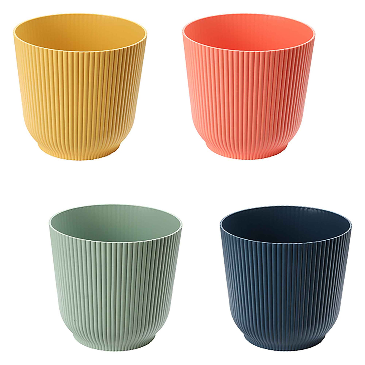 Pot rond fini mat, 6,3&#39;&#39; x 5,8&#39;&#39; (choix entre 4 couleurs)