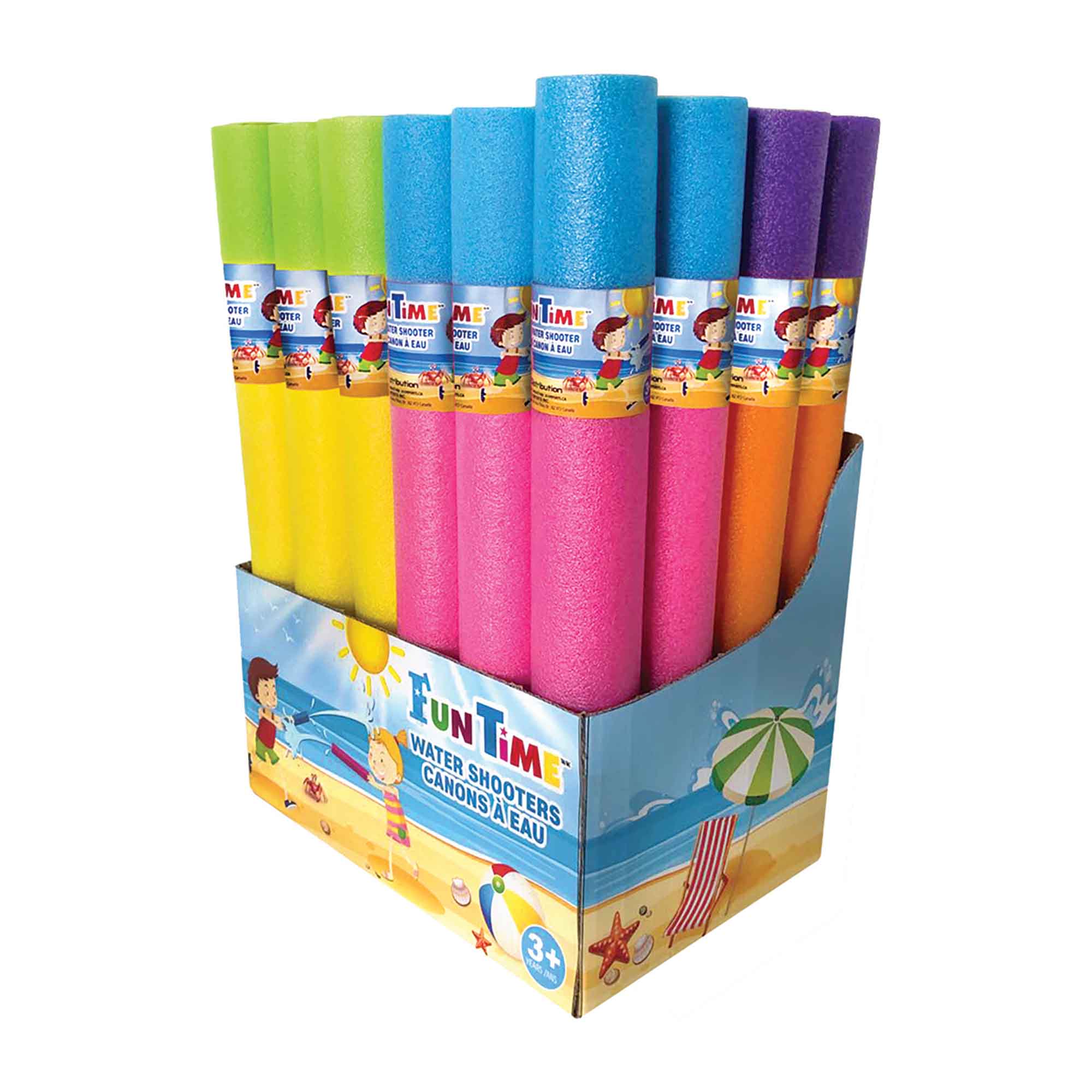 Canon à eau de 18", 3 choix de couleurs  