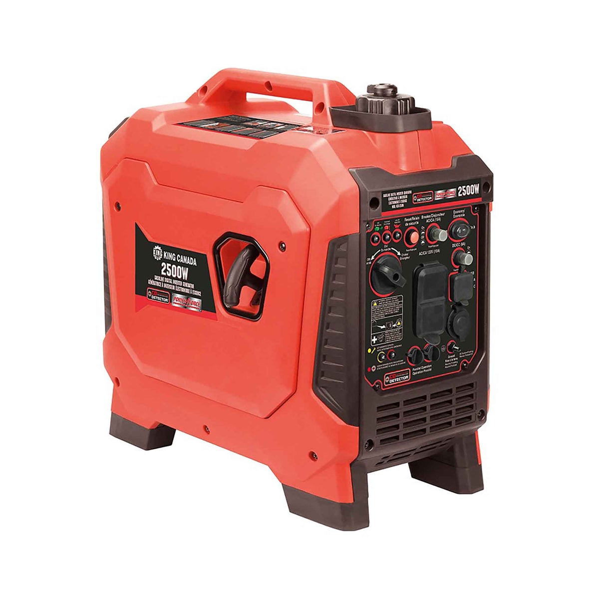 Génératrice à inverseur électronique et à essence, 2 500 W