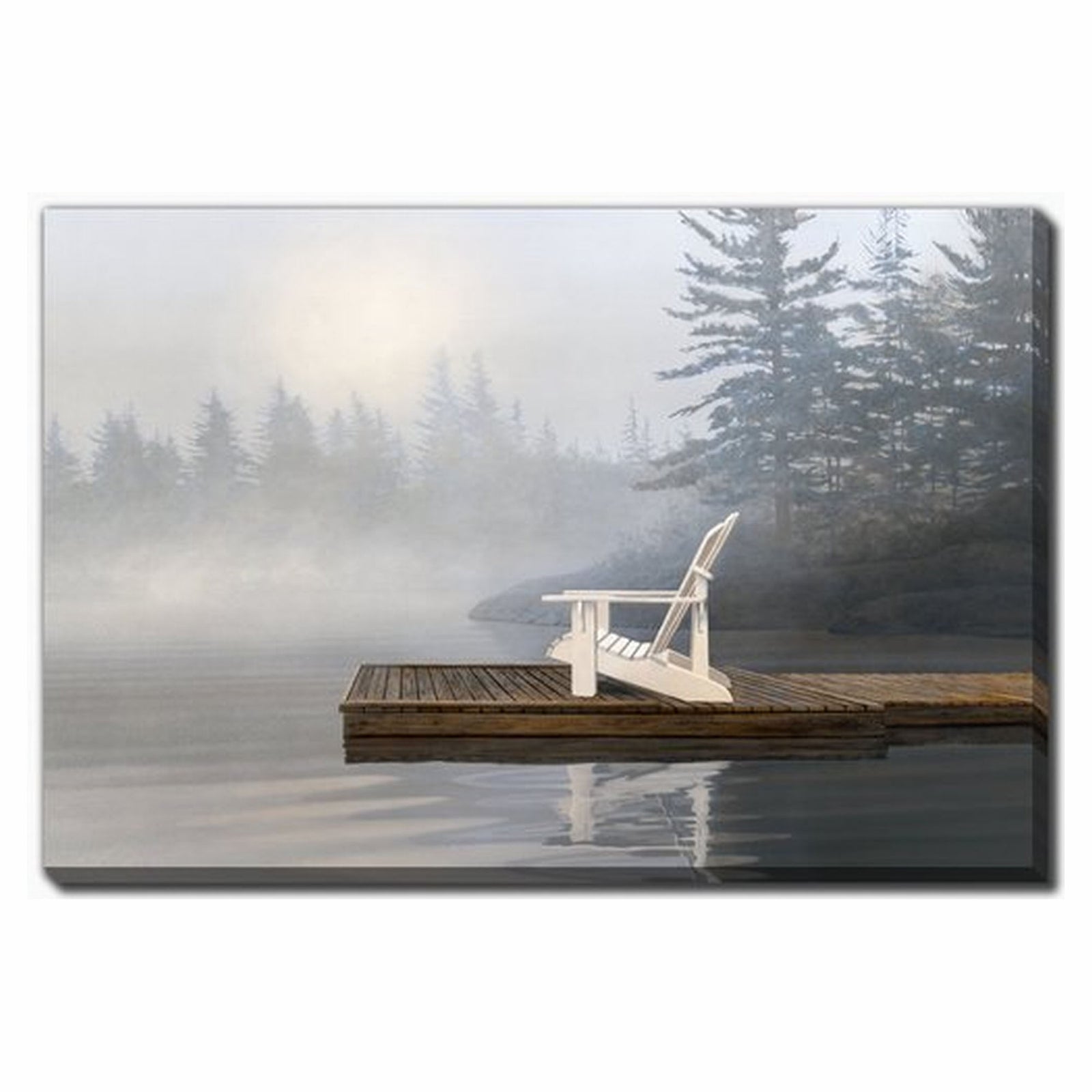 Canevas de brume du matin, 30" x 45"
