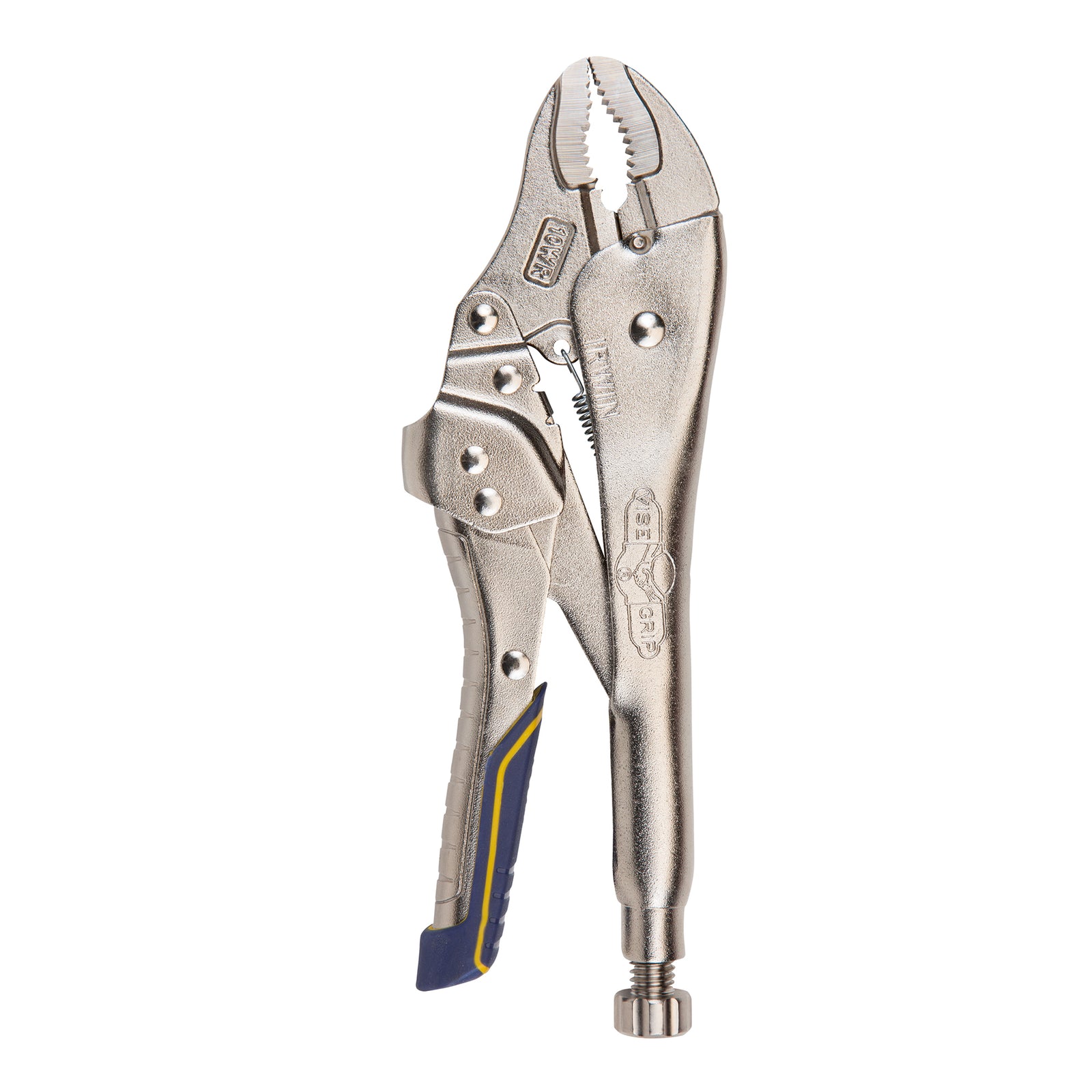 Pince-étau à mâchoires incurvées à dégagement rapide avec coupe-fil Vise-Grip, 10″