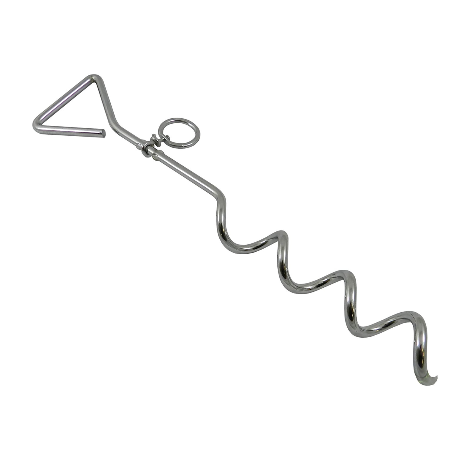 Pieu en forme de tire-bouchon, 16''