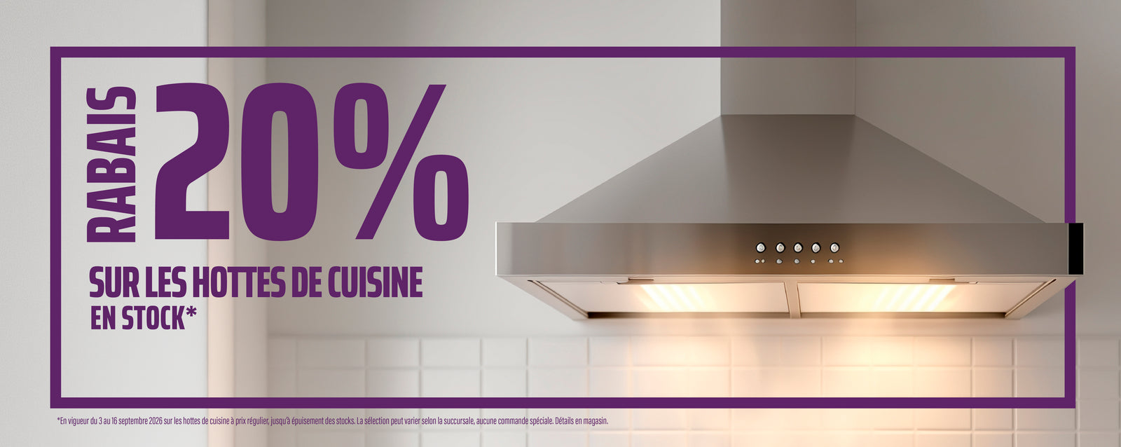 Hottes de cuisine