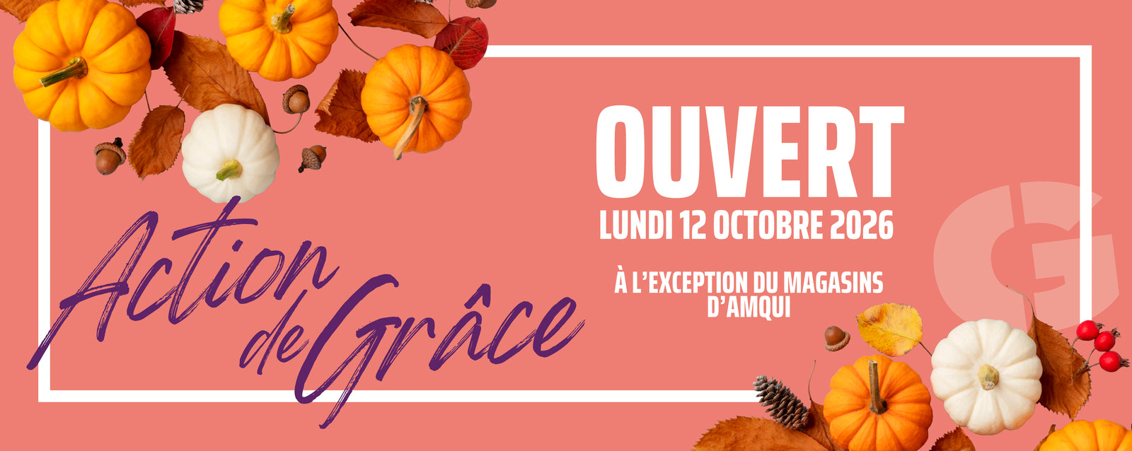 Action de grâce