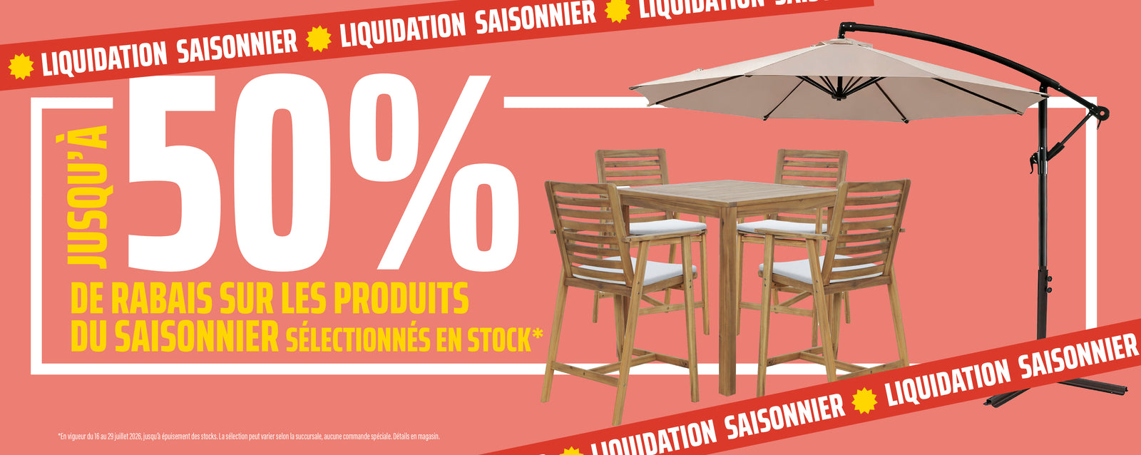 Liquidation saisonnier général
