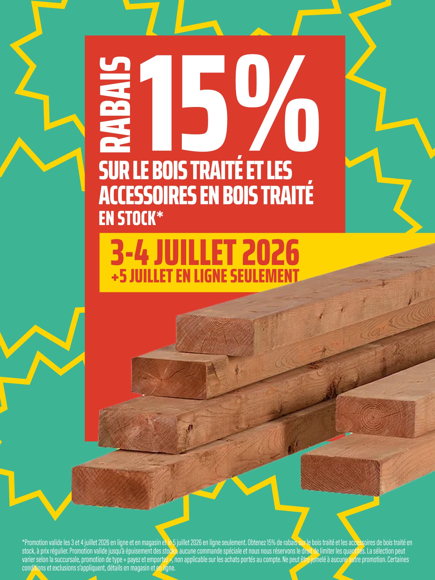 Bois traité