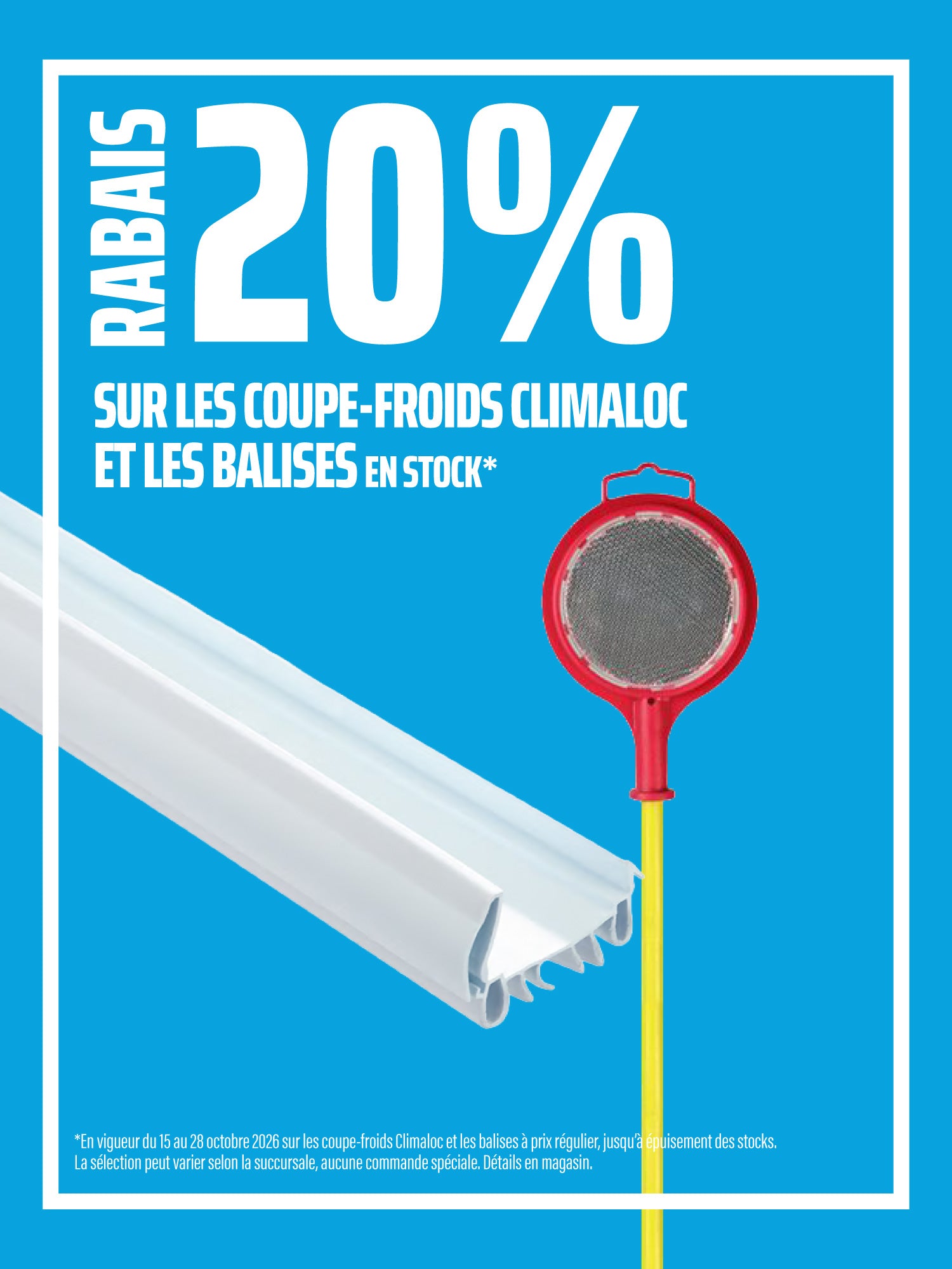 Coupe froid et balises