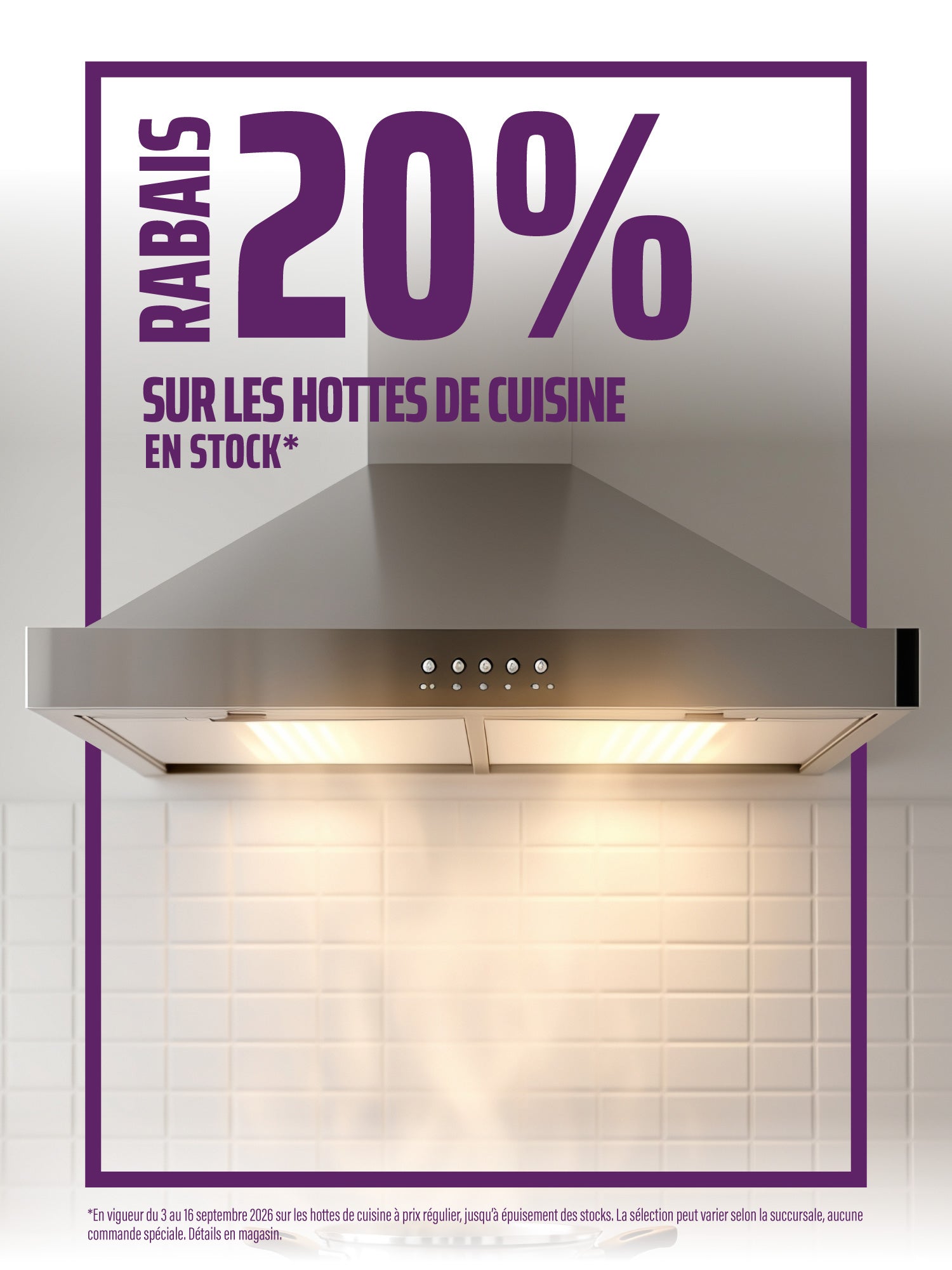 Hottes de cuisine