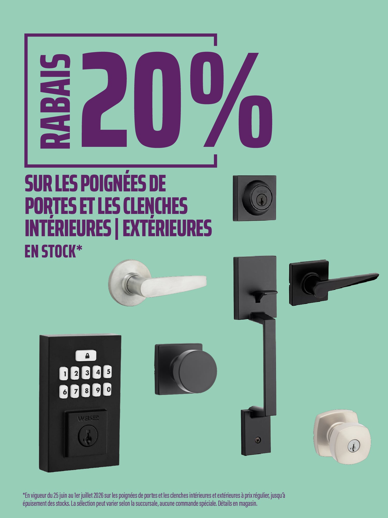 Clenches de porte