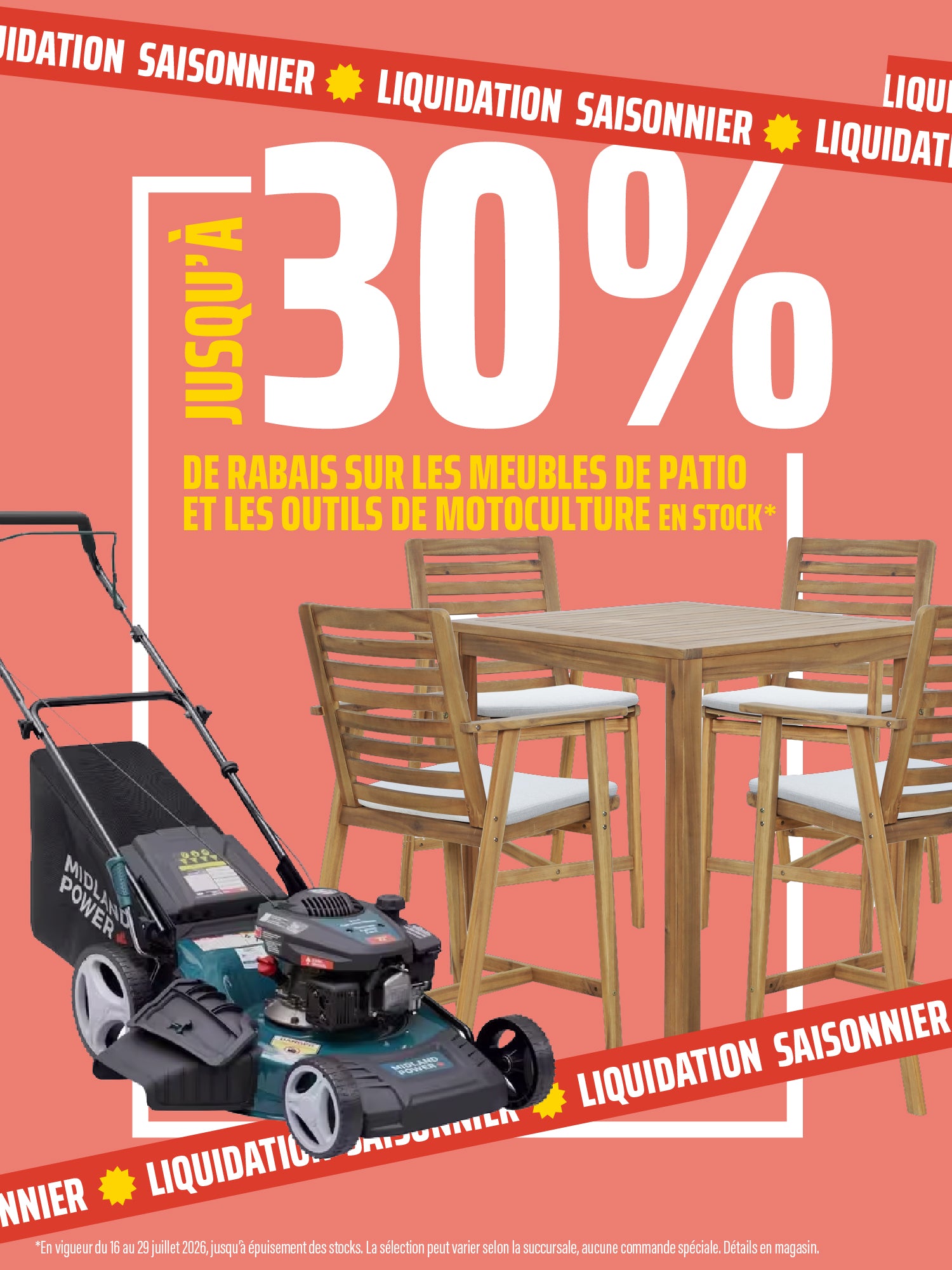 Liquidation saisonnier général
