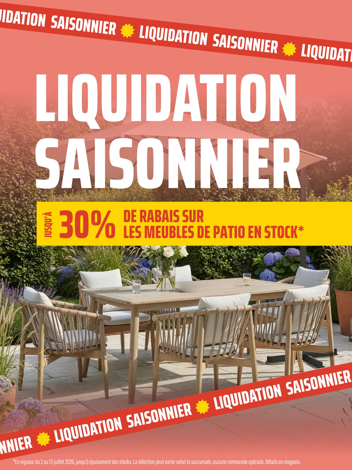 Liquidation du saisonnier