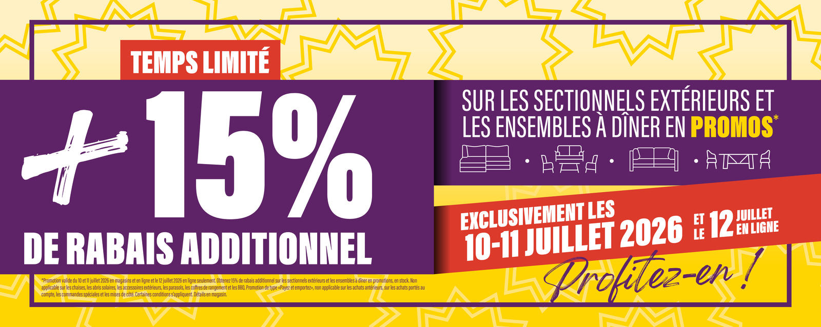 15% additionnel