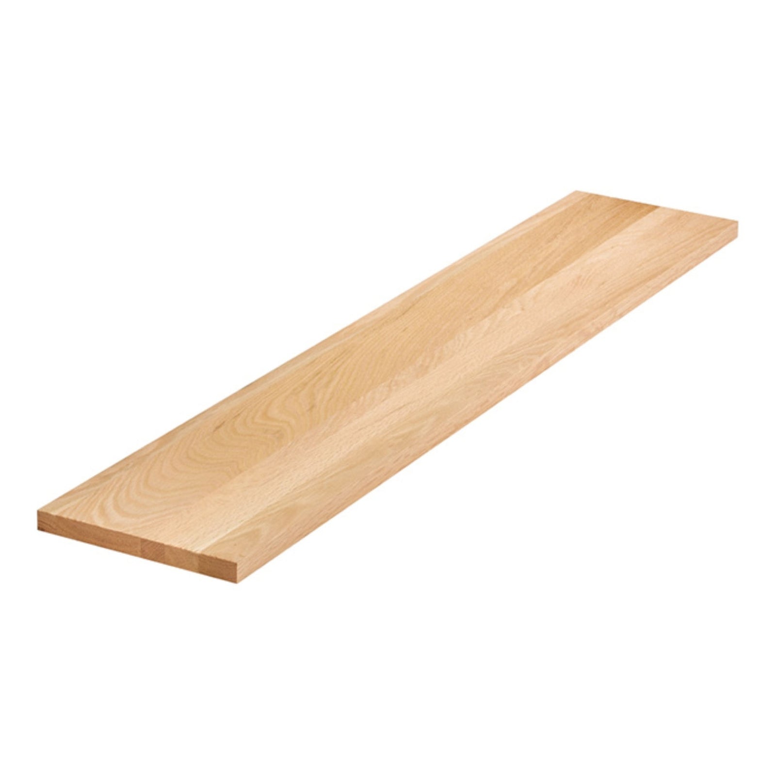 Contre-marche en chêne rouge naturel, 3/4'' x 8'' x 42''