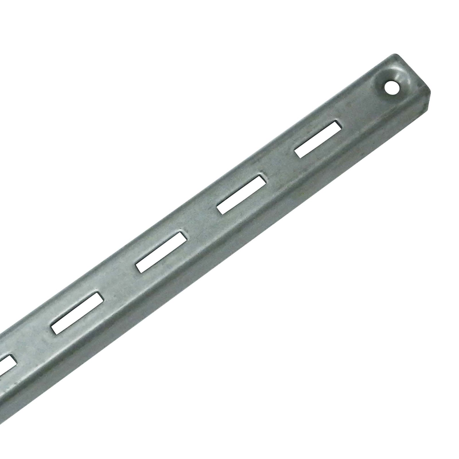 Crémaillère titanium pour étagère, 6'