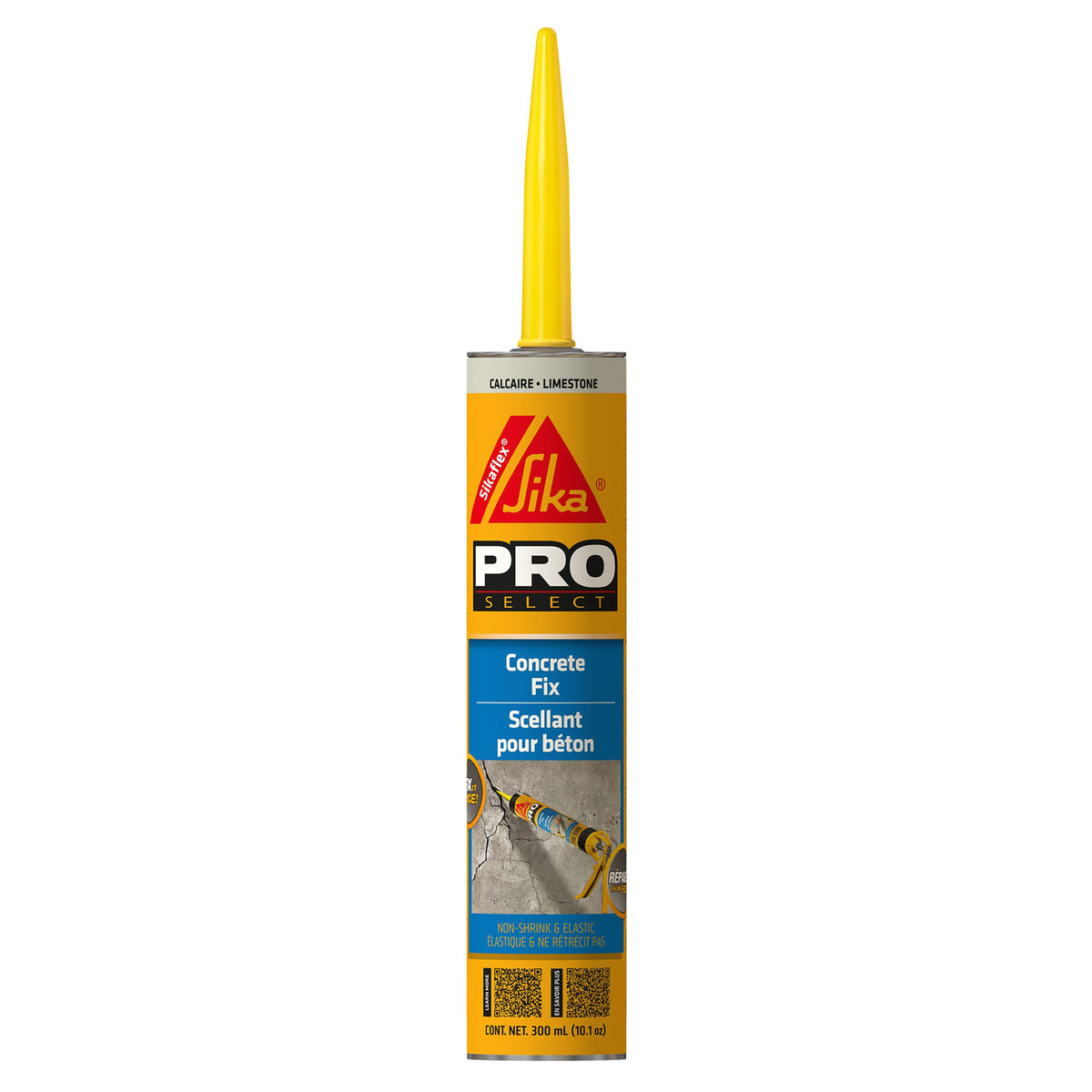 Scellant élastomère qui ne s’affaisse pas Sikaflex Concrete Fix, 300 ml