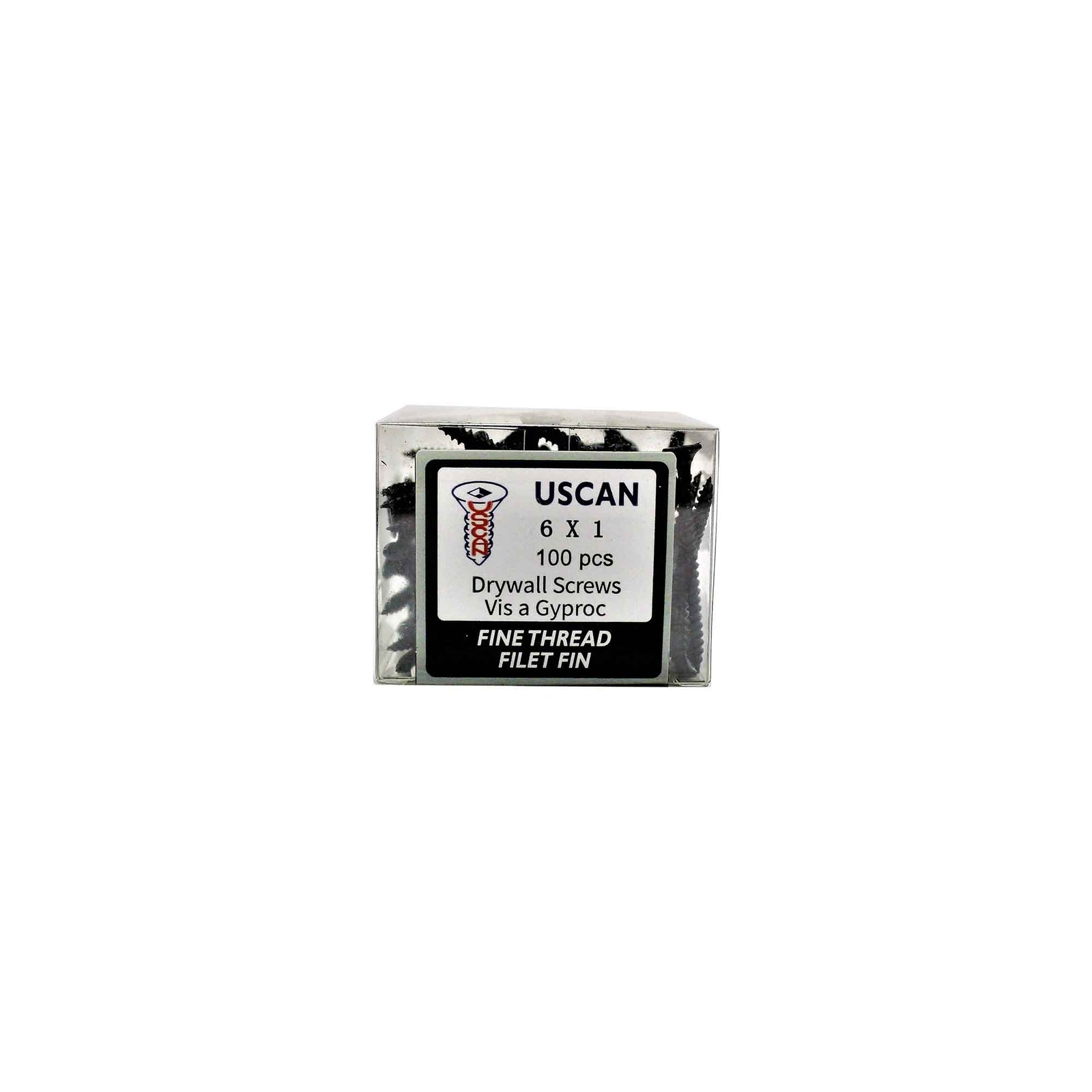 Vis à petit filetage pour cloisons sèches, #6 x 1" (100 unités)