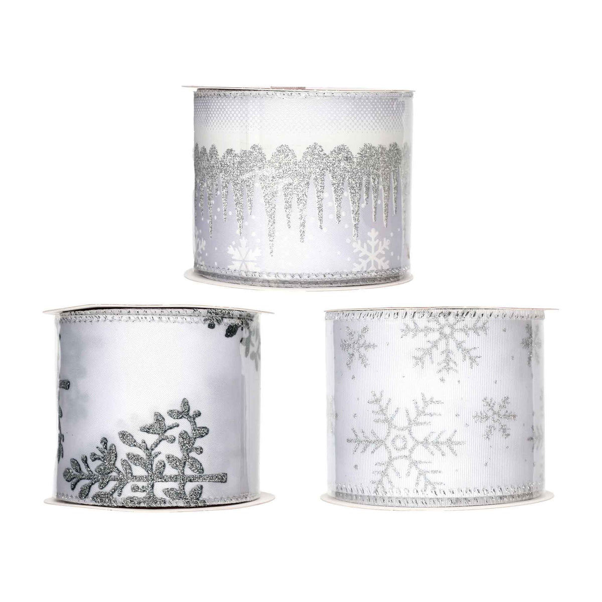 Ruban en tissu avec rebord de fil malléable, choix entre 3 modèles 