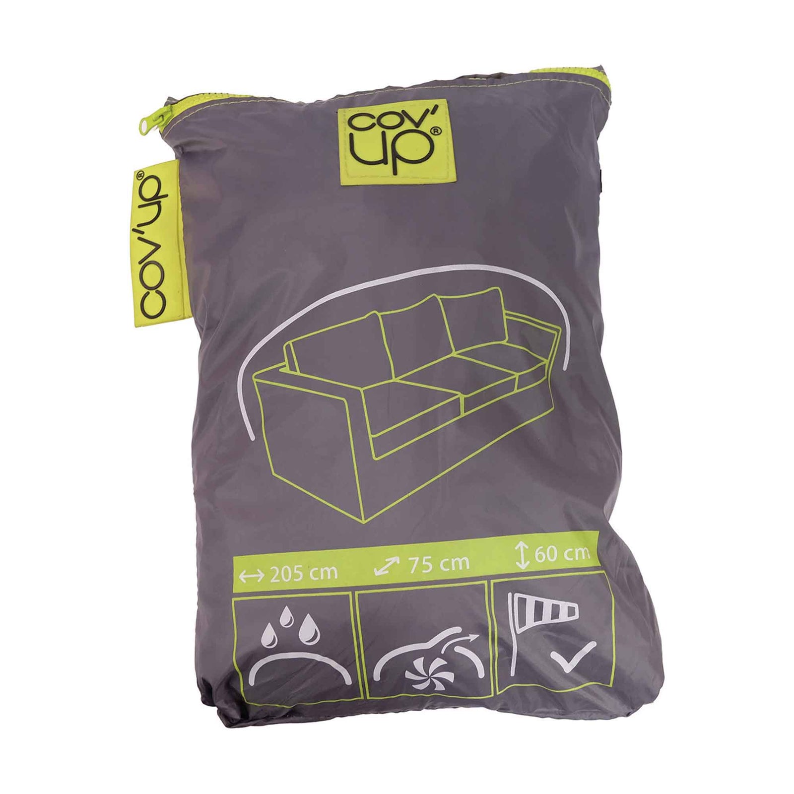 Housse d'extérieur pour grand canapé Cov'Up, 81'' x 35'' x 24''