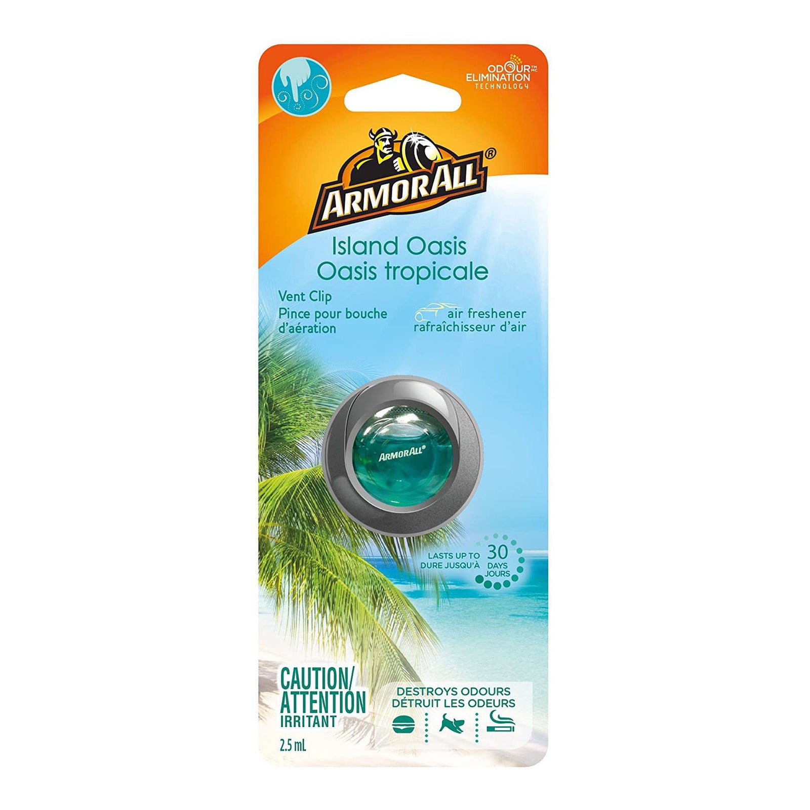 Rafraîchisseur d’air pour auto, oasis tropicale