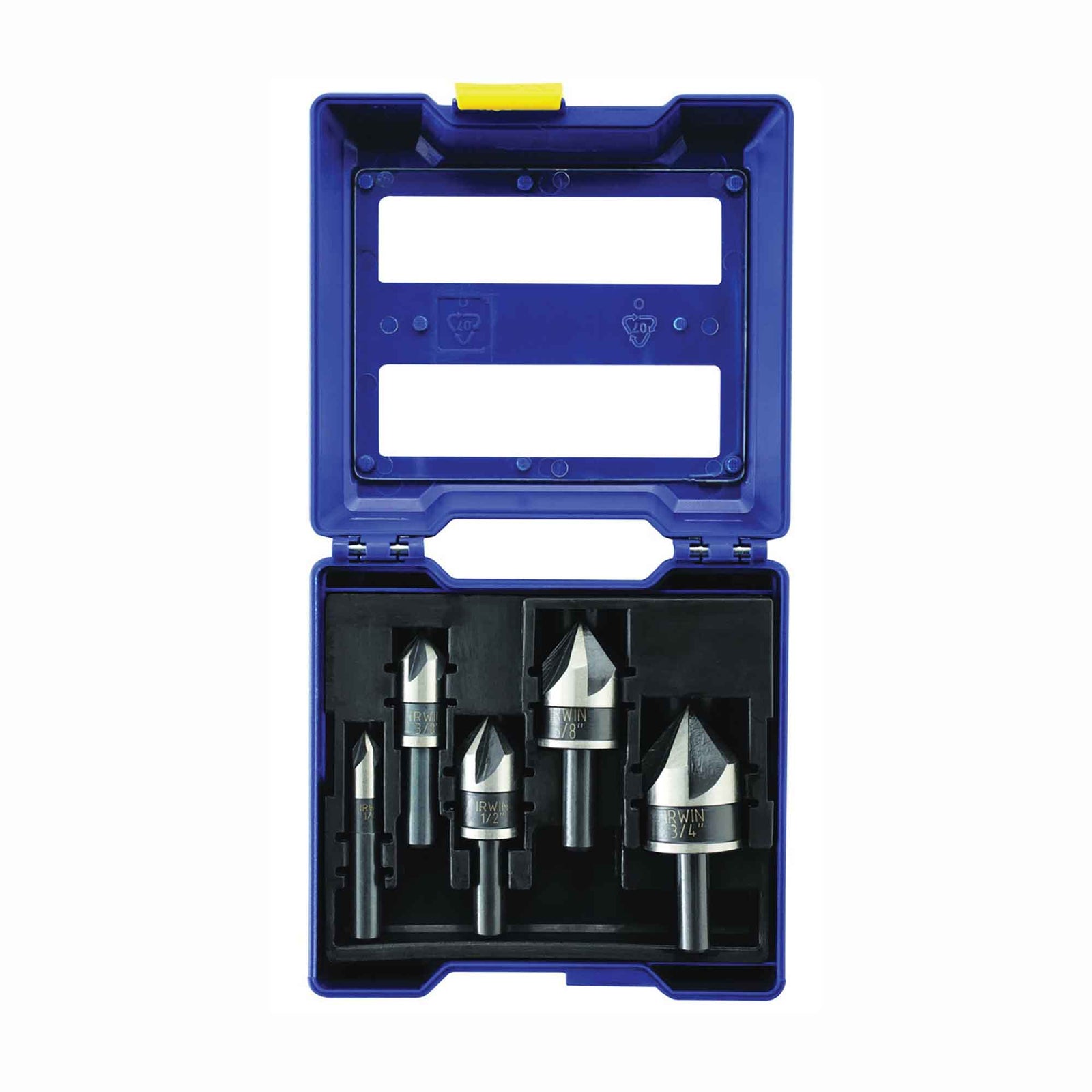 Ensemble de forets à fraiser en oxyde noir, 5 pièces