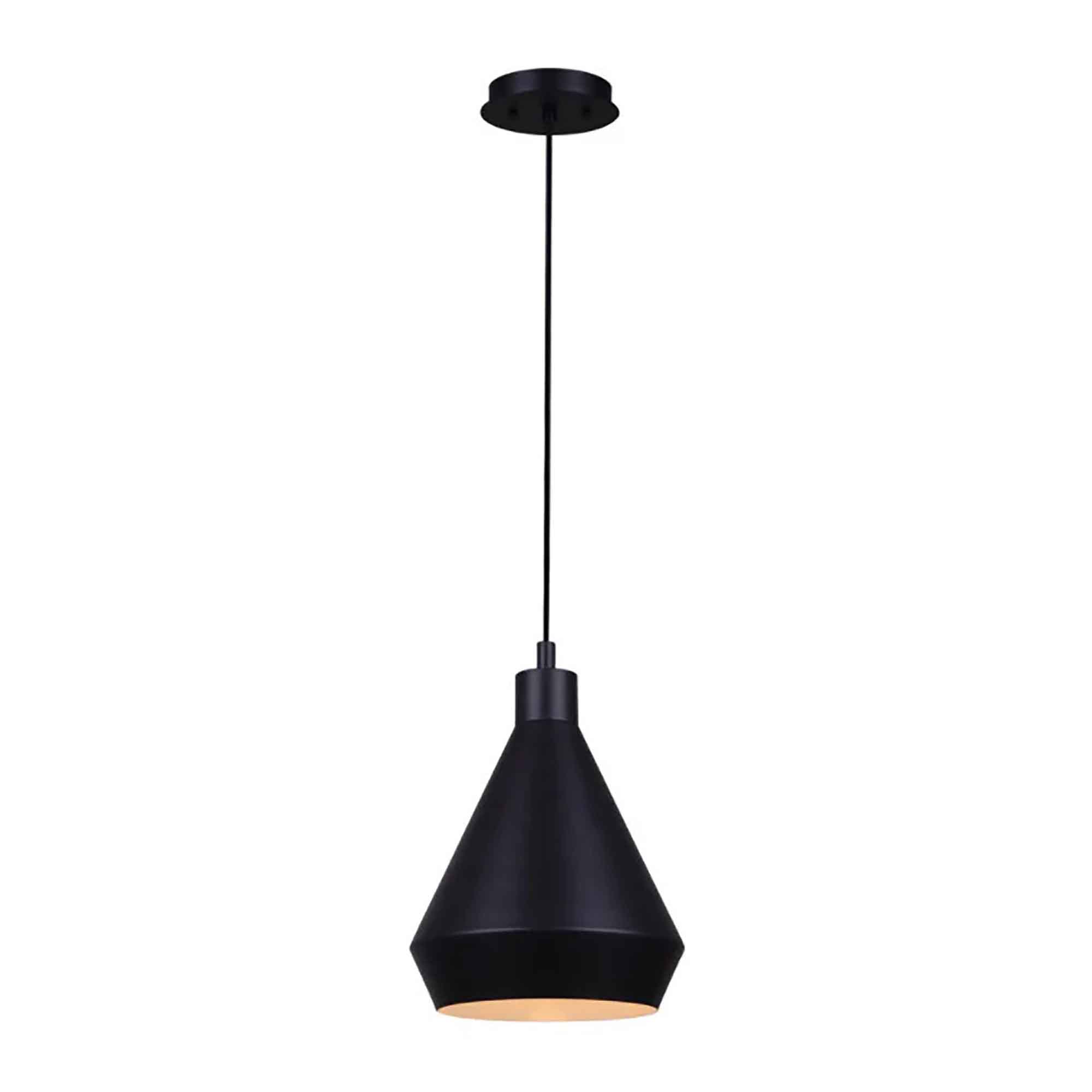 Luminaire suspendu Byck à 1 lumière, 9"