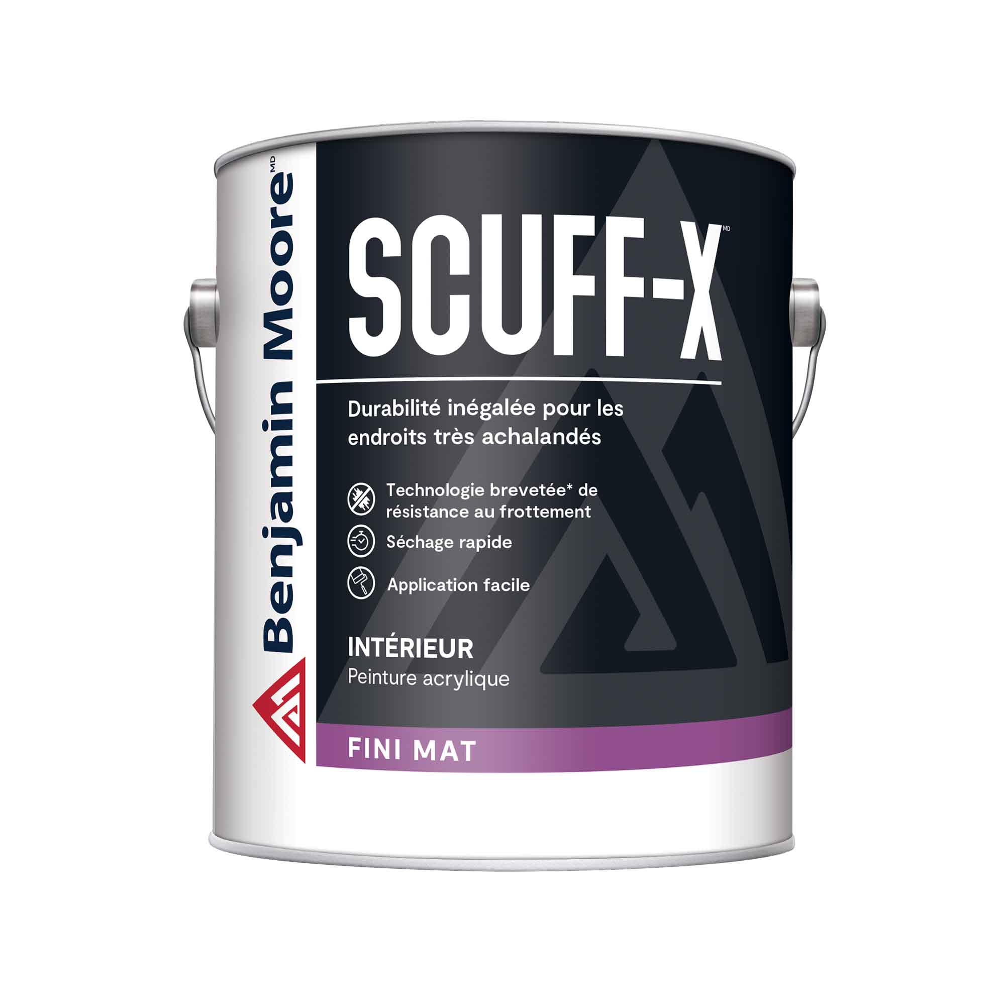 Scuff-X Peinture d’intérieur au latex mat base 3, 3,79 L