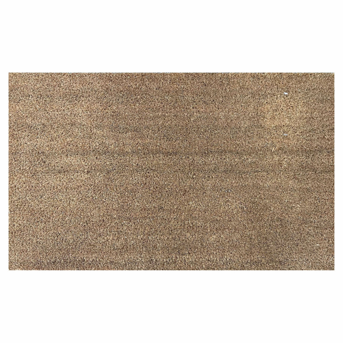 Tapis en fibre de coco uni, 23,6" x 35,4"