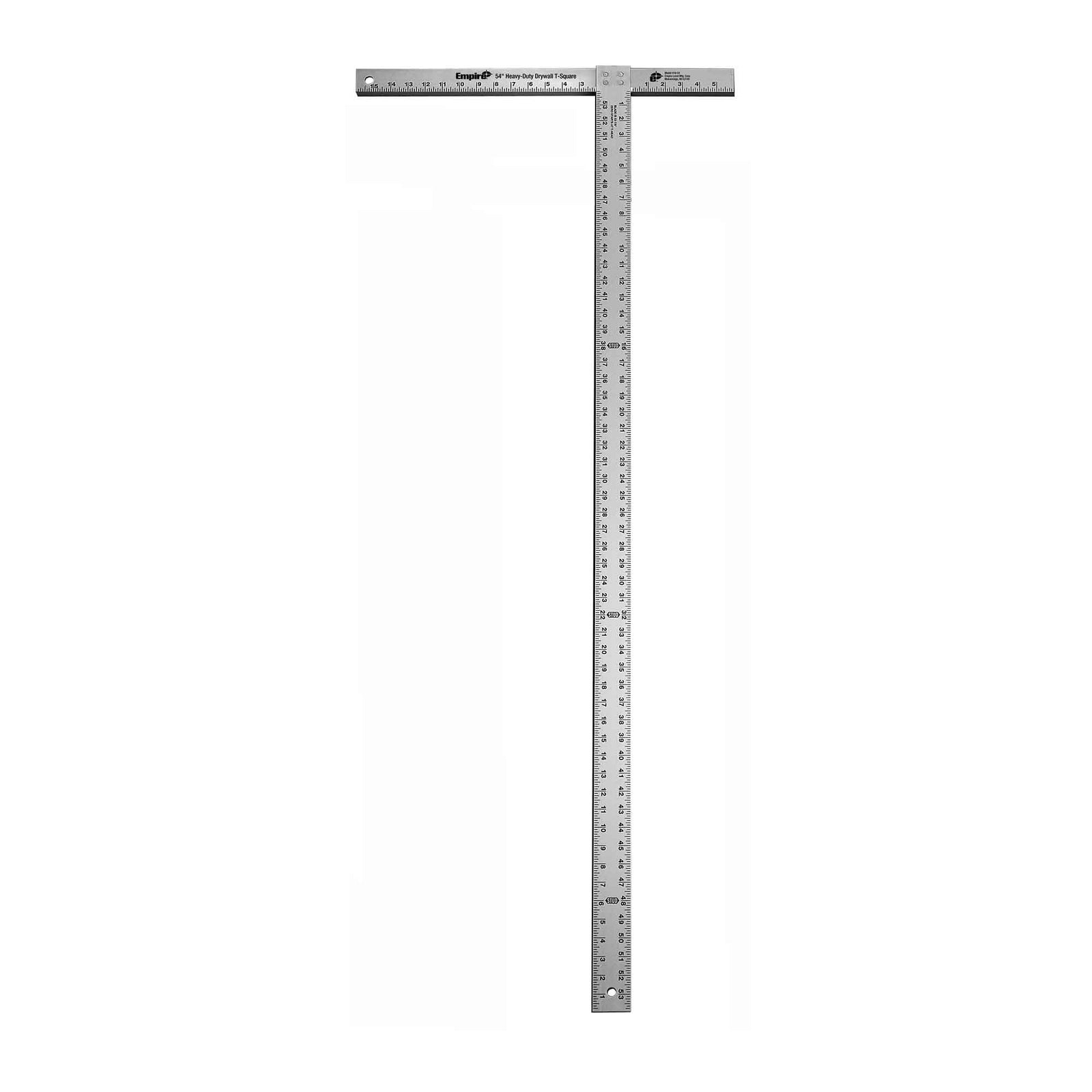 Équerre en T pour cloisons sèches avec graduation de 1", 53-7/8"