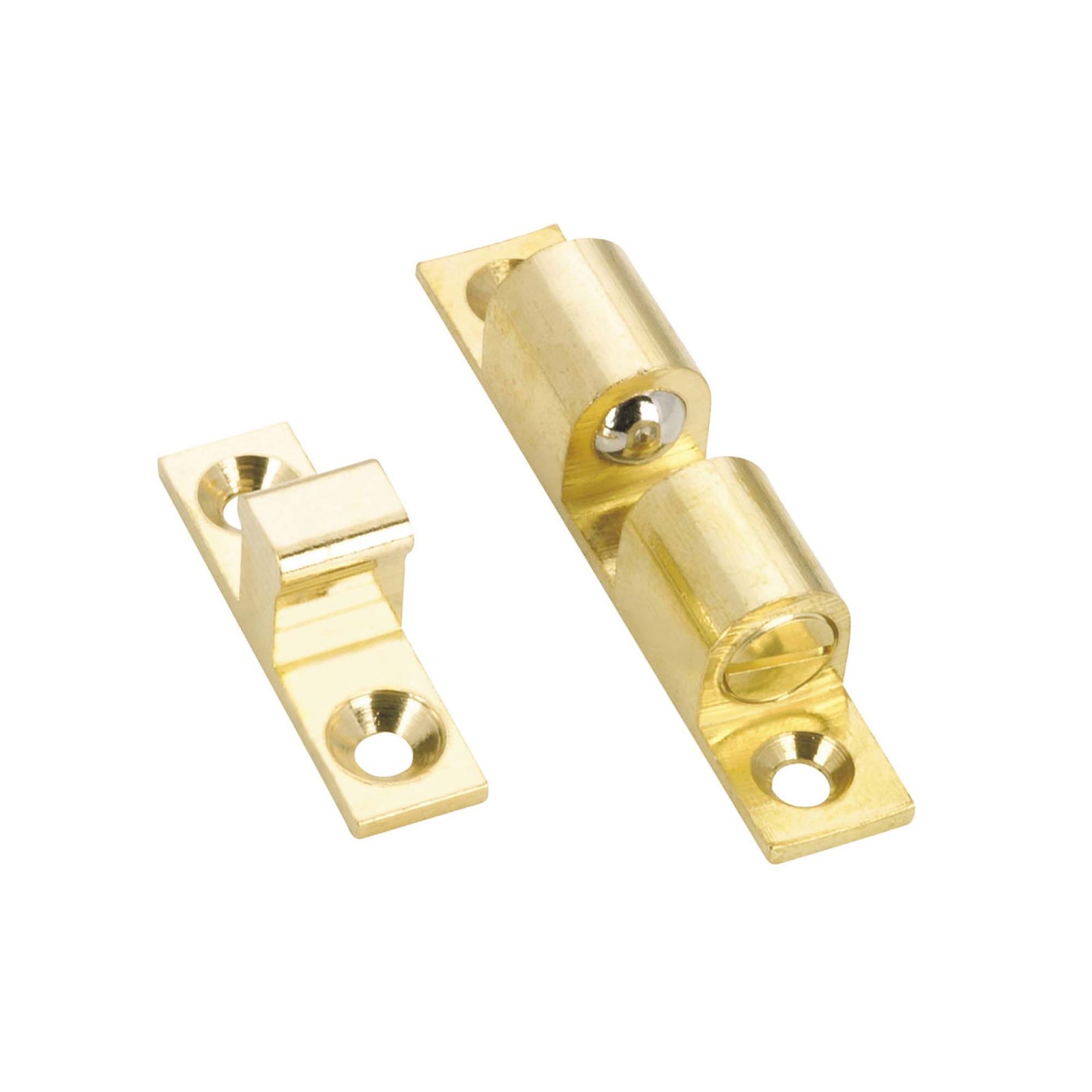 Loquet double robuste, laiton massif