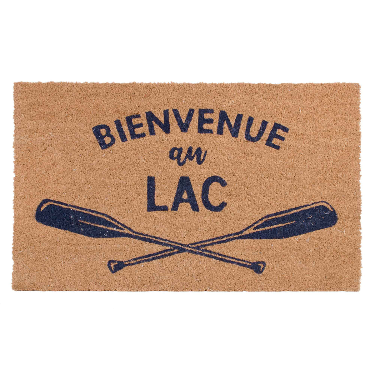 Tapis coco &#39;&#39;BIENVENUE au LAC&#39;&#39;, 18&quot; x 30&quot;