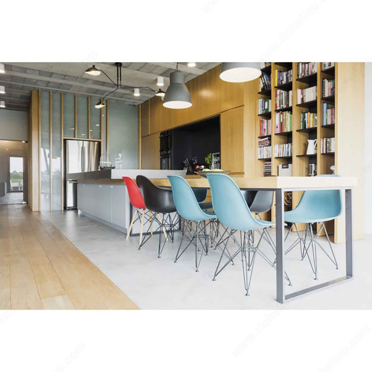 Patte structurelle noir mat, 29-23/32'' x 27-21/32'' (2 unités) 