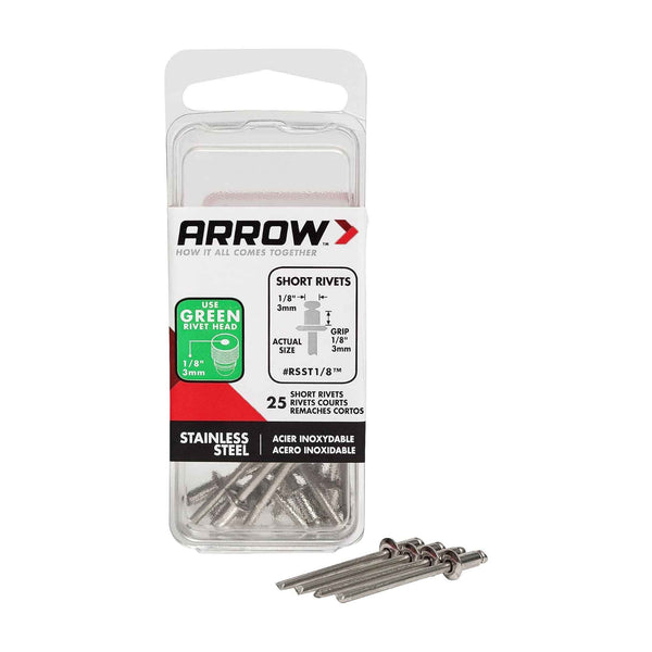 Short Head Rivet Short Stainless Steel Rivet of 1/8