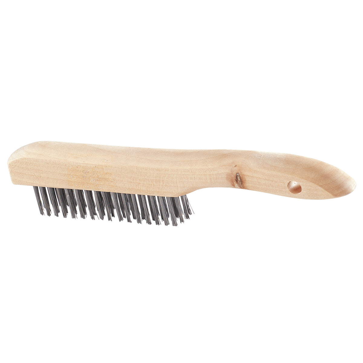 Brosse en acier à haute teneur en carbone de 1&#39;&#39; (2.5cm)  avec poignée en sabot de 5&quot;